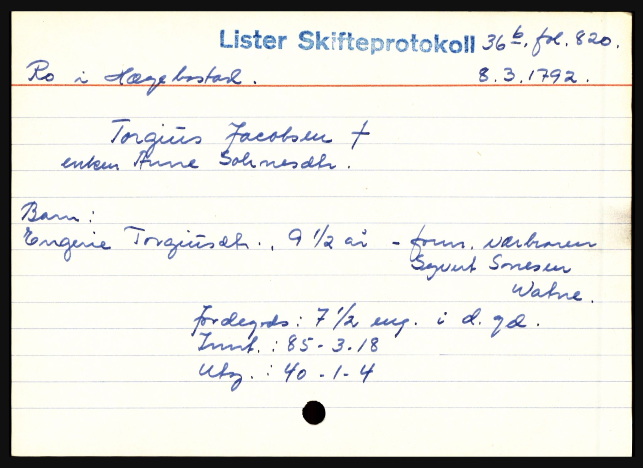 Lister sorenskriveri, AV/SAK-1221-0003/H, p. 30175