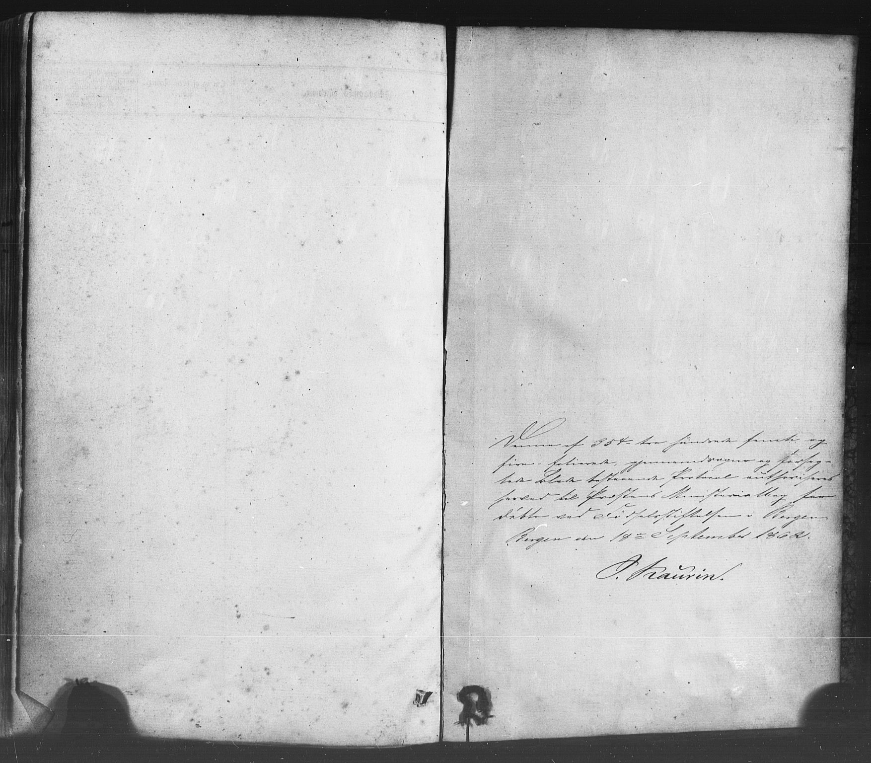 Fødselsstiftelsens sokneprestembete*, SAB/-: Parish register (official) no. A 1, 1863-1883