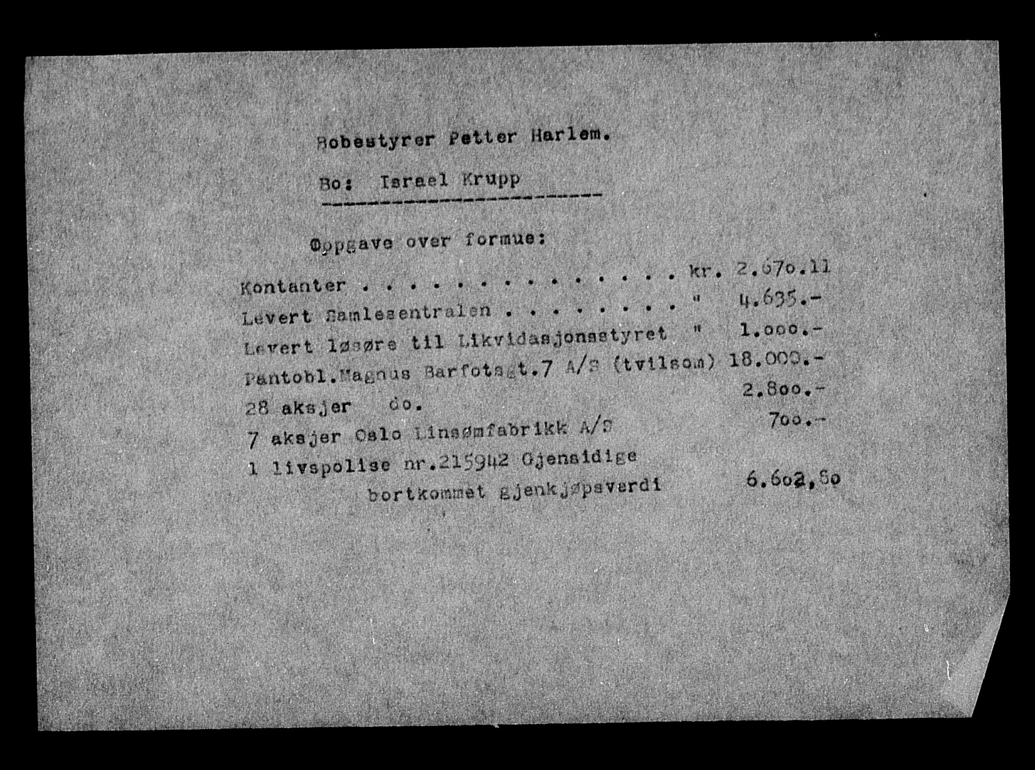 Justisdepartementet, Tilbakeføringskontoret for inndratte formuer, AV/RA-S-1564/H/Hc/Hcc/L0953: --, 1945-1947, p. 563