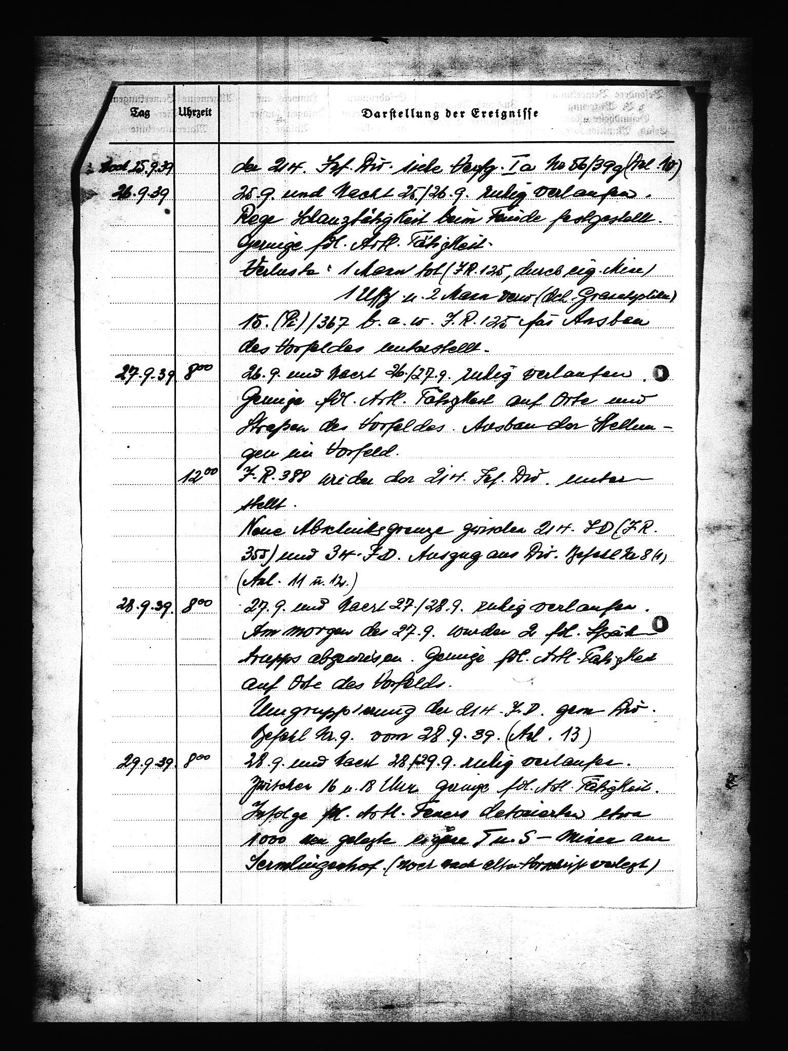 Documents Section, AV/RA-RAFA-2200/V/L0088: Amerikansk mikrofilm "Captured German Documents".
Box No. 727.  FKA jnr. 601/1954., 1939-1940, p. 487