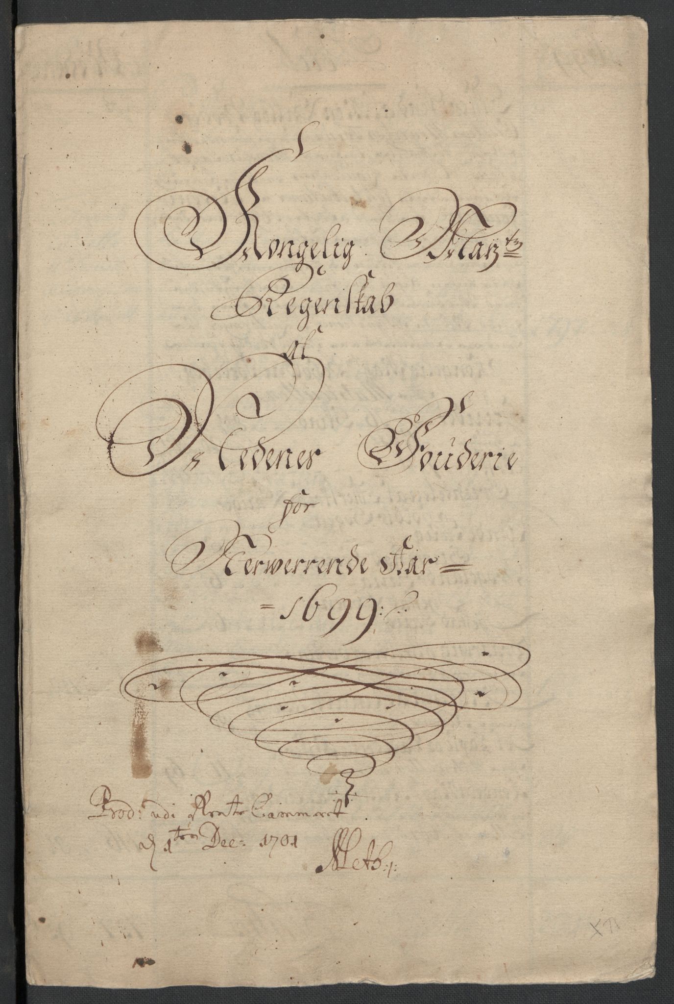 Rentekammeret inntil 1814, Reviderte regnskaper, Fogderegnskap, AV/RA-EA-4092/R39/L2314: Fogderegnskap Nedenes, 1698-1699, p. 135