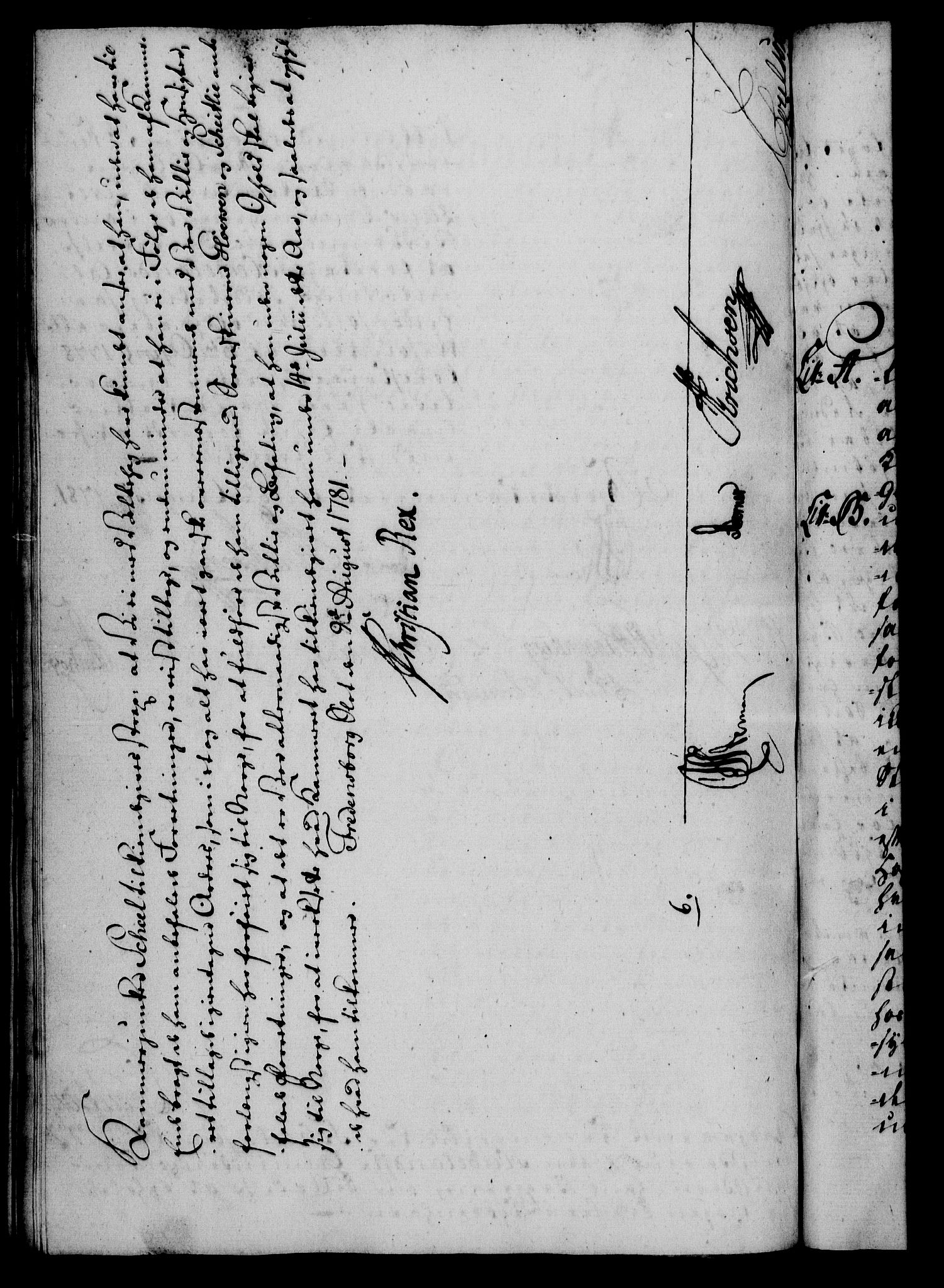 Rentekammeret, Kammerkanselliet, RA/EA-3111/G/Gf/Gfa/L0063: Norsk relasjons- og resolusjonsprotokoll (merket RK 52.63), 1781, p. 937