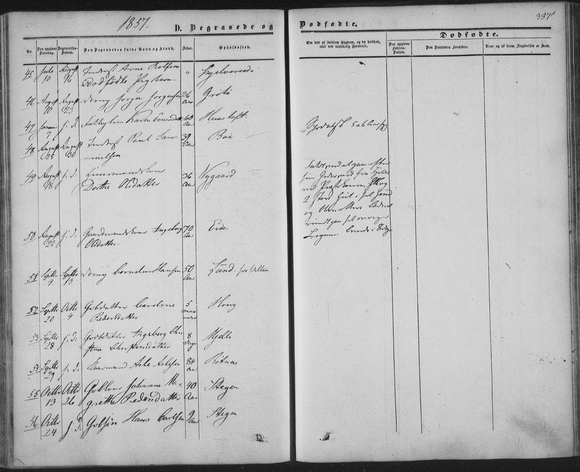 Ministerialprotokoller, klokkerbøker og fødselsregistre - Nordland, AV/SAT-A-1459/855/L0800: Parish register (official) no. 855A08, 1852-1864, p. 337