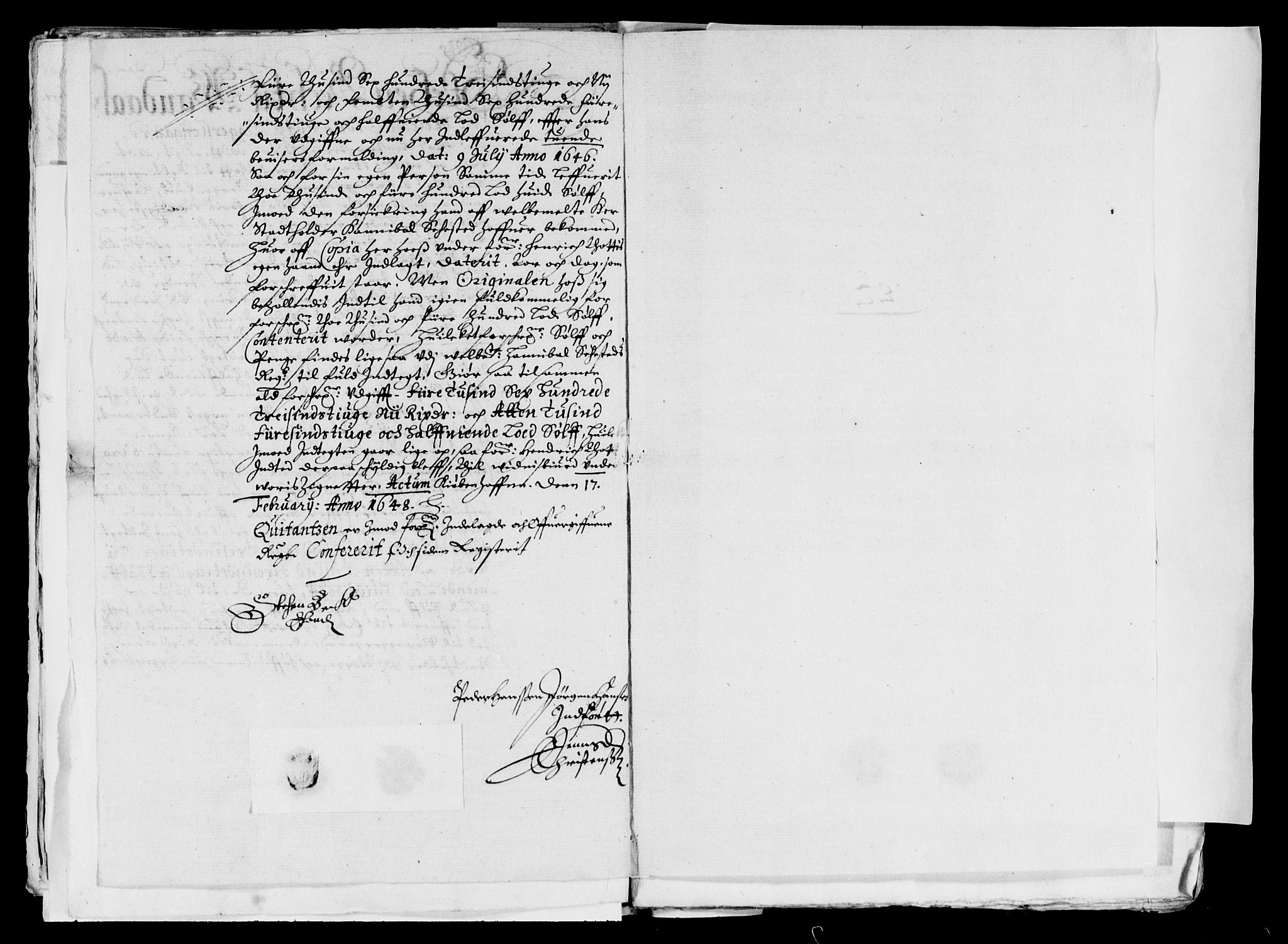 Rentekammeret inntil 1814, Reviderte regnskaper, Lensregnskaper, AV/RA-EA-5023/R/Rb/Rbt/L0108: Bergenhus len, 1641-1648