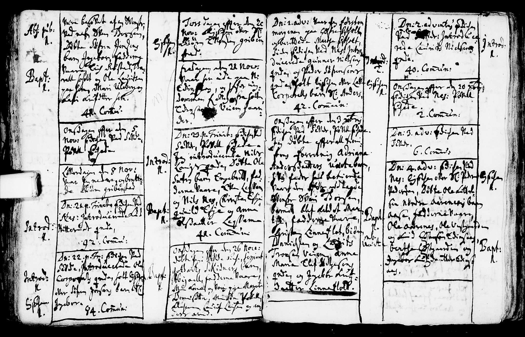 Sauherad kirkebøker, AV/SAKO-A-298/F/Fa/L0002: Parish register (official) no. I 2, 1681-1720