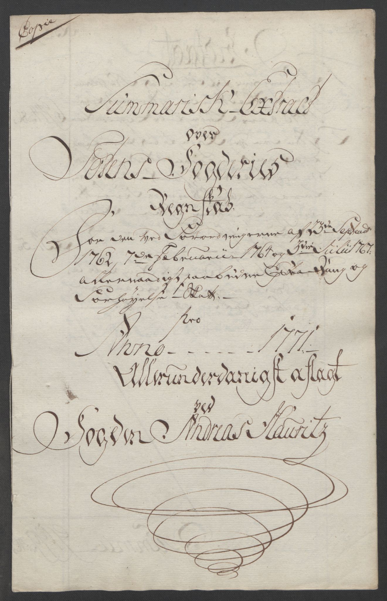 Rentekammeret inntil 1814, Reviderte regnskaper, Fogderegnskap, AV/RA-EA-4092/R19/L1399: Fogderegnskap Toten, Hadeland og Vardal, 1762-1783, p. 224