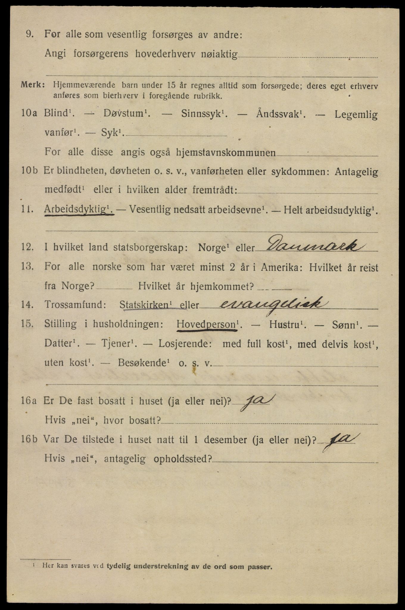 SAO, 1920 census for Aker, 1920, p. 99491