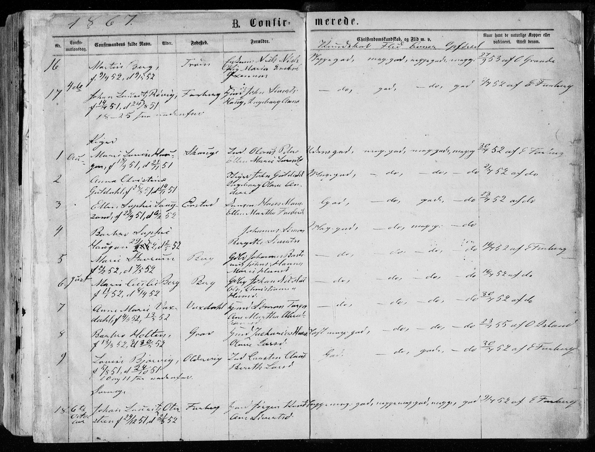 Ministerialprotokoller, klokkerbøker og fødselsregistre - Nord-Trøndelag, AV/SAT-A-1458/722/L0218: Parish register (official) no. 722A05, 1843-1868