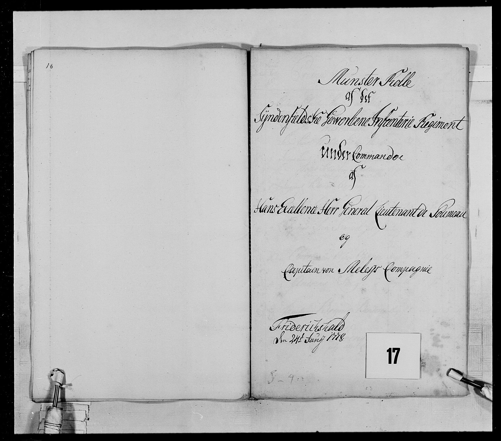 Generalitets- og kommissariatskollegiet, Det kongelige norske kommissariatskollegium, AV/RA-EA-5420/E/Eh/L0028: Sønnafjelske gevorbne infanteriregiment, 1766-1795, p. 126