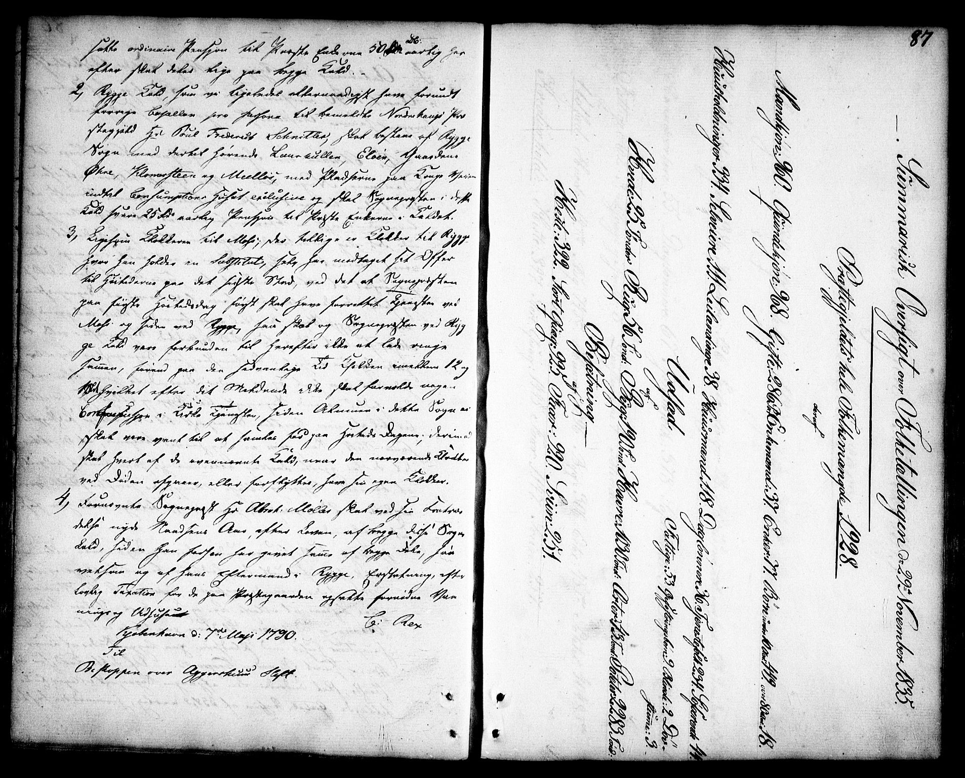 Rygge prestekontor Kirkebøker, SAO/A-10084b/F/Fa/L0002: Parish register (official) no. 2, 1771-1814, p. 87