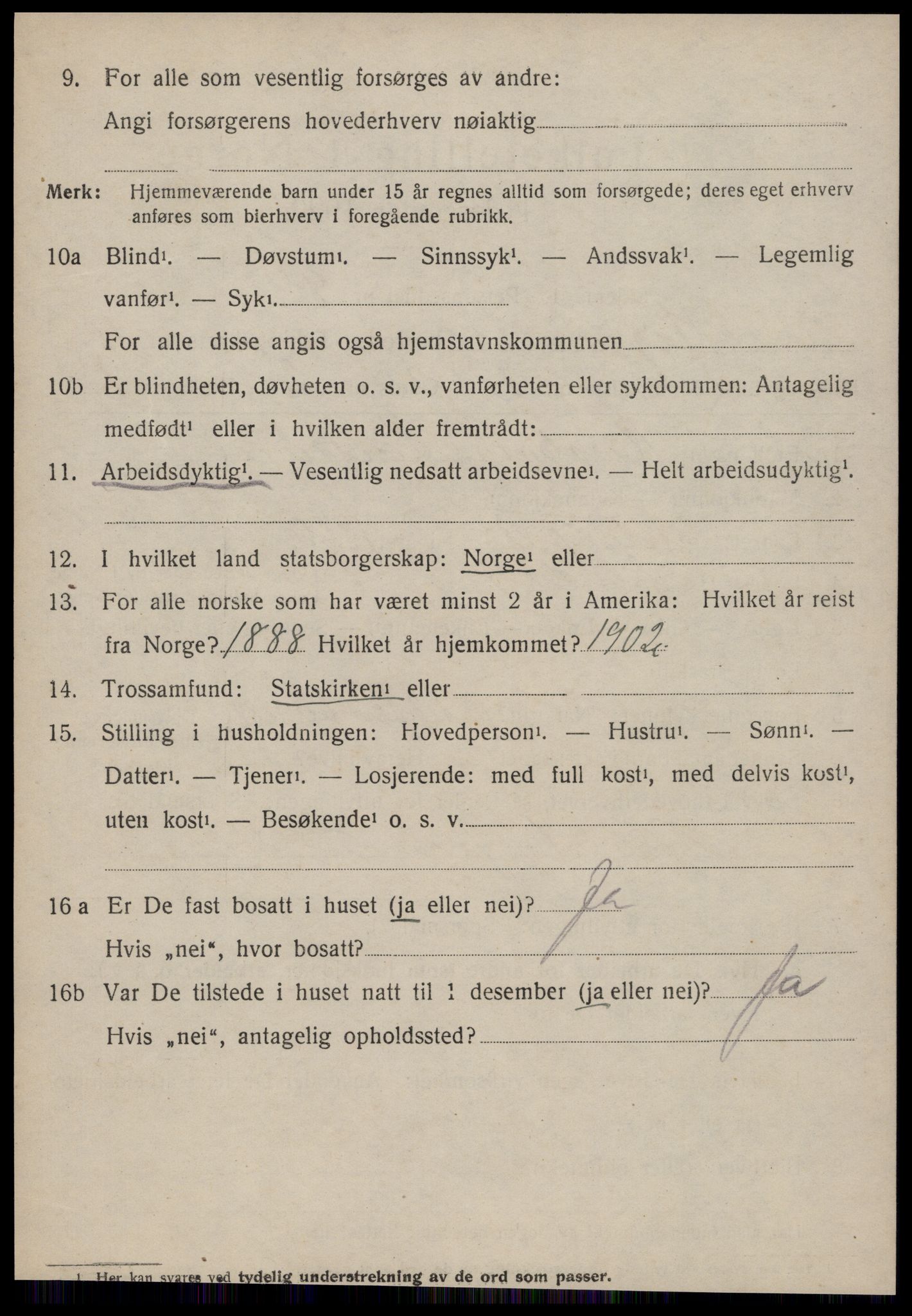 SAT, 1920 census for Vigra, 1920, p. 1765