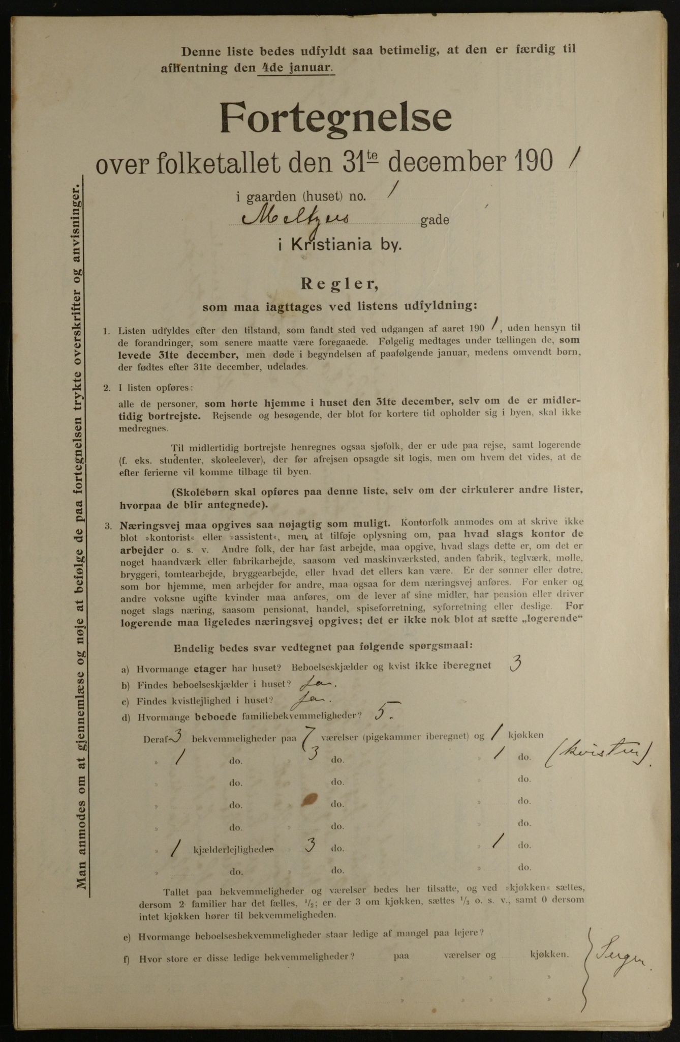 OBA, Municipal Census 1901 for Kristiania, 1901, p. 10028