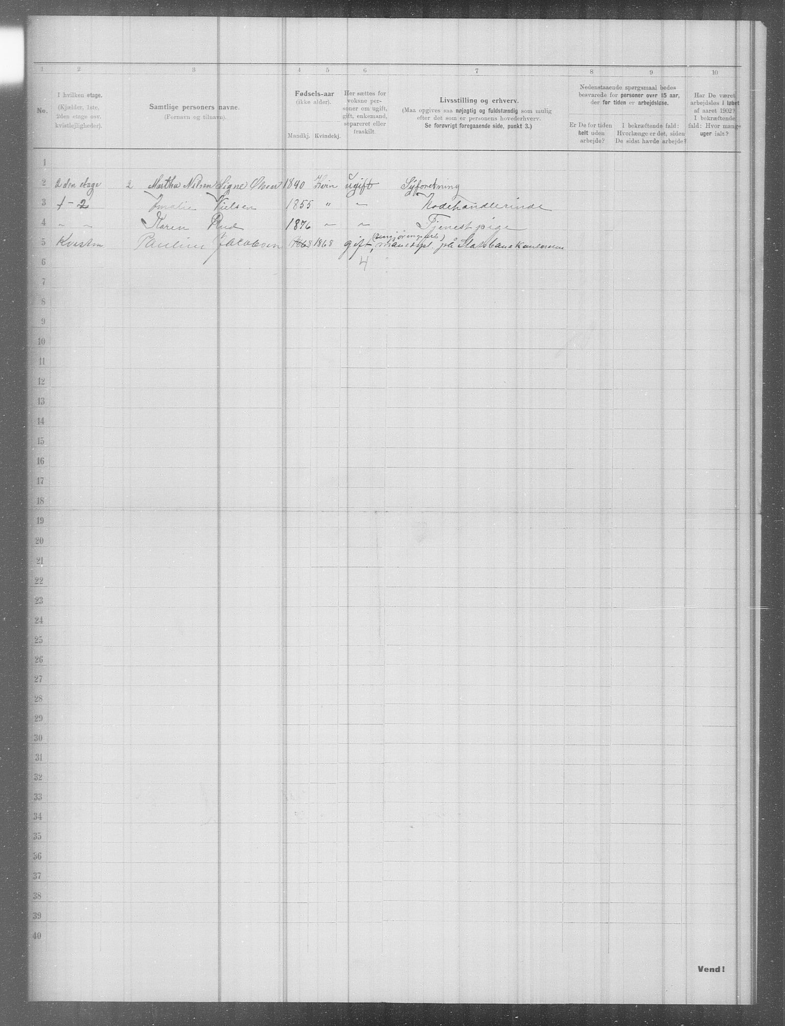 OBA, Municipal Census 1902 for Kristiania, 1902, p. 6294