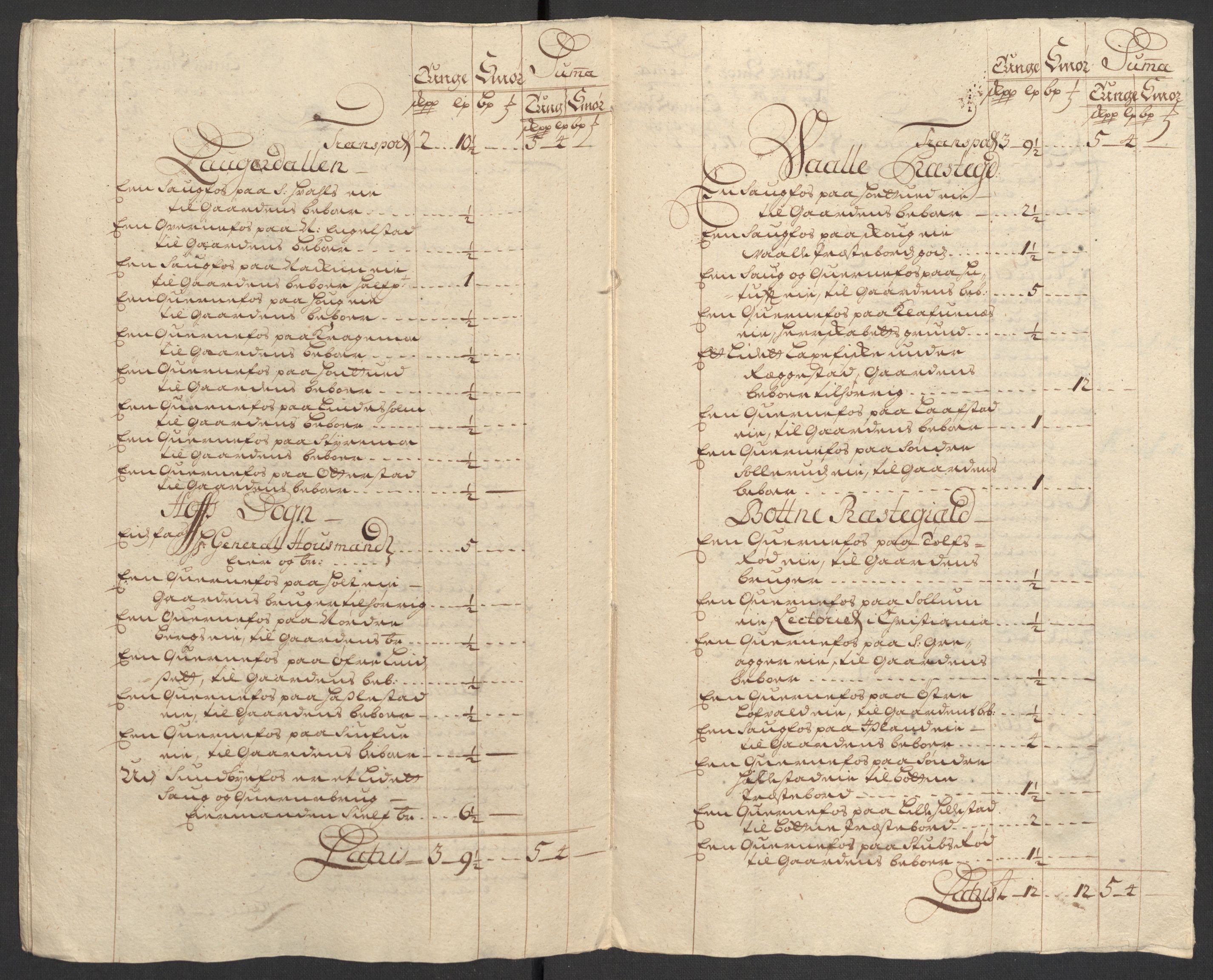 Rentekammeret inntil 1814, Reviderte regnskaper, Fogderegnskap, AV/RA-EA-4092/R32/L1875: Fogderegnskap Jarlsberg grevskap, 1710, p. 328