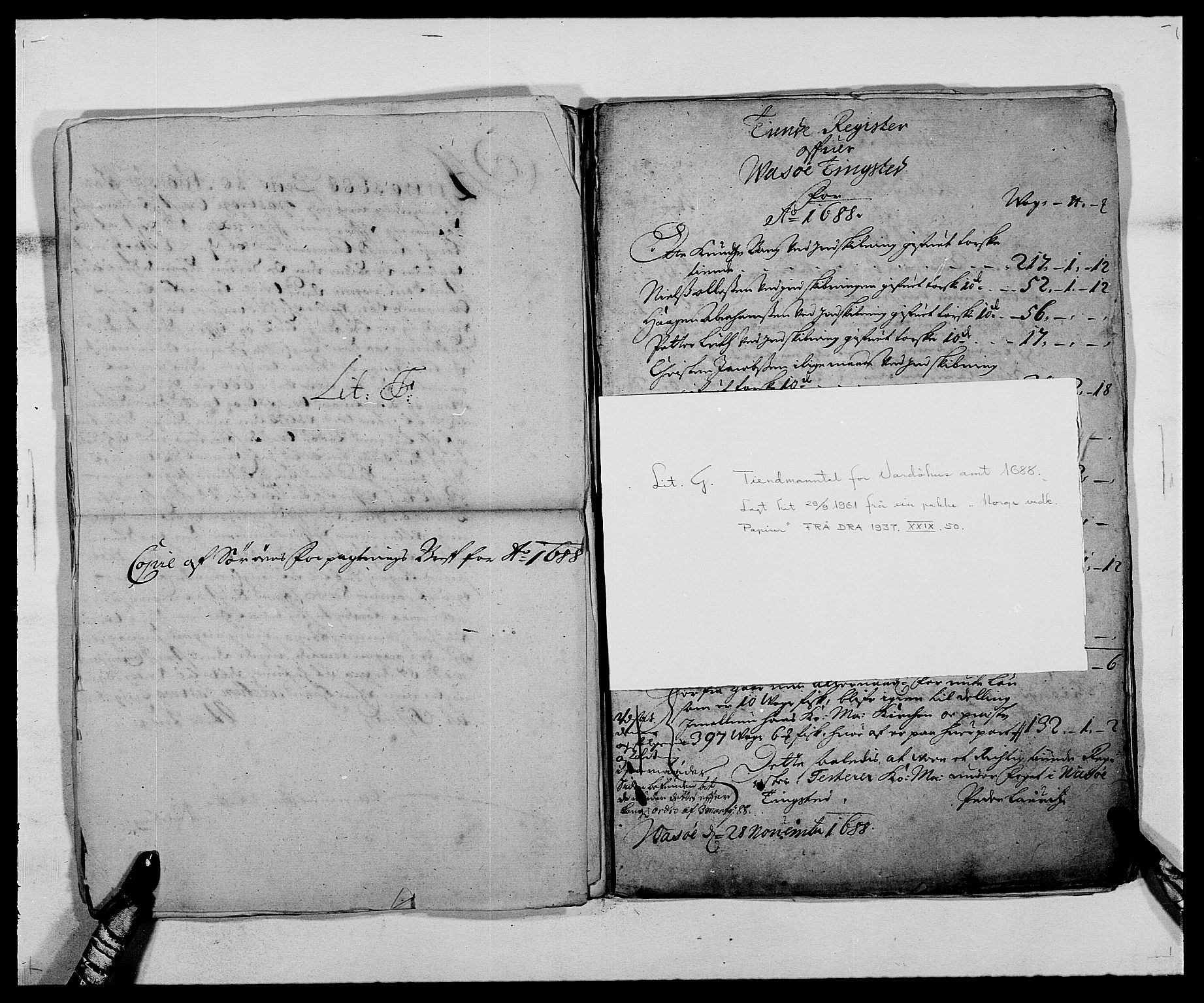 Rentekammeret inntil 1814, Reviderte regnskaper, Fogderegnskap, AV/RA-EA-4092/R69/L4850: Fogderegnskap Finnmark/Vardøhus, 1680-1690, p. 96