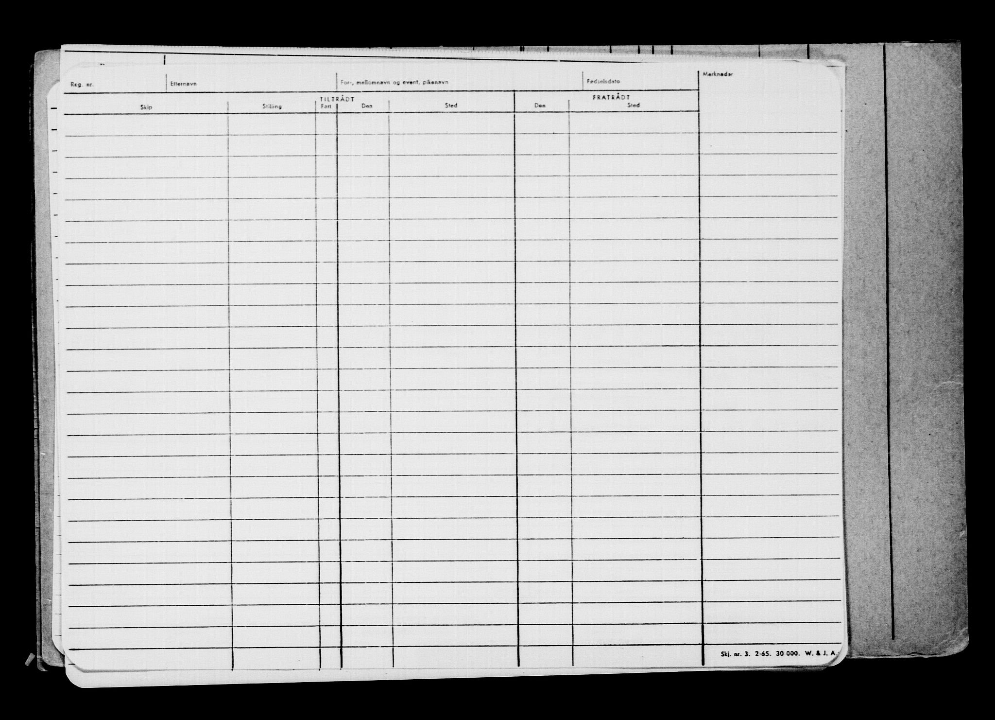 Direktoratet for sjømenn, AV/RA-S-3545/G/Gb/L0169: Hovedkort, 1919, p. 819