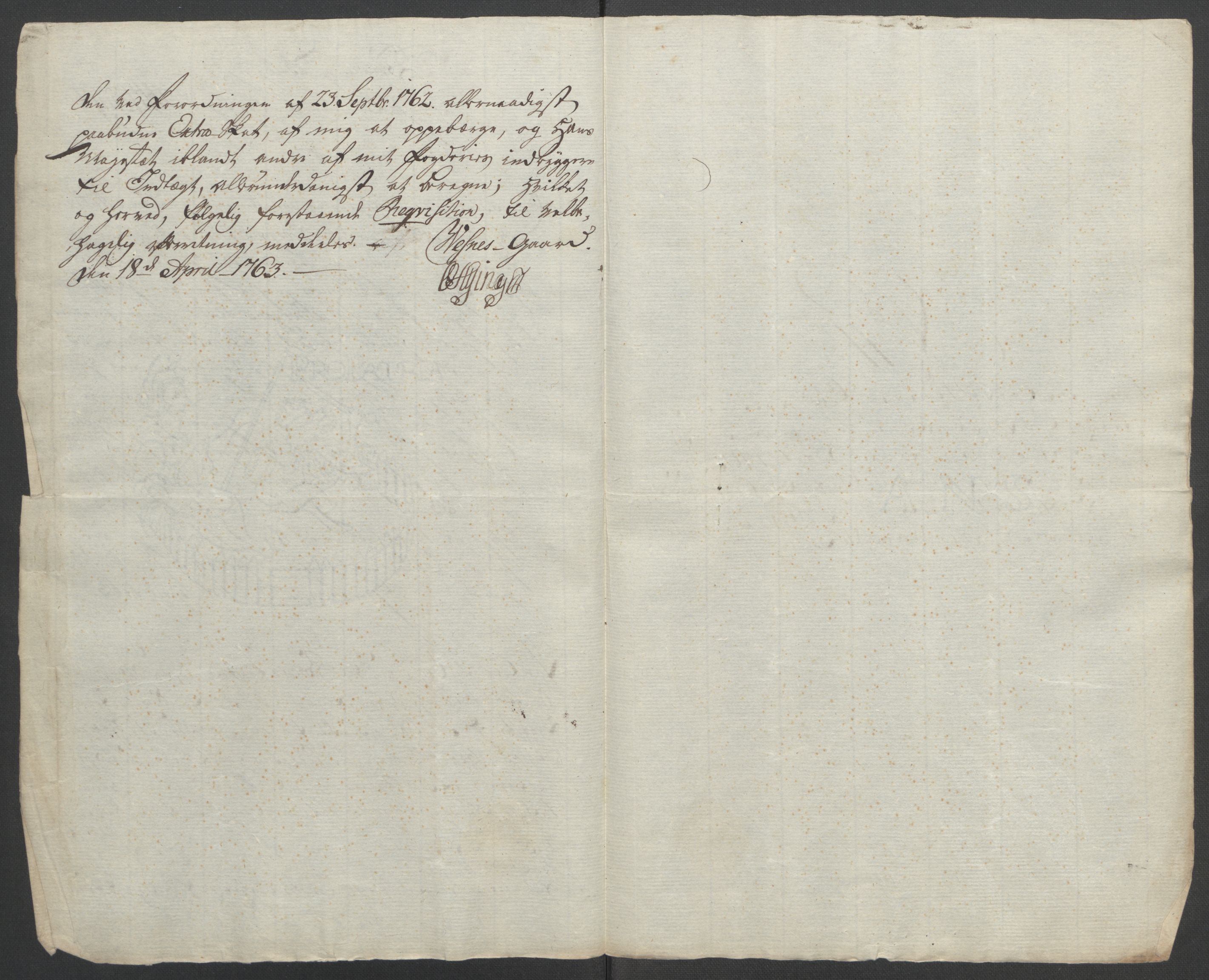 Rentekammeret inntil 1814, Reviderte regnskaper, Fogderegnskap, AV/RA-EA-4092/R55/L3730: Ekstraskatten Romsdal, 1762-1763, p. 284