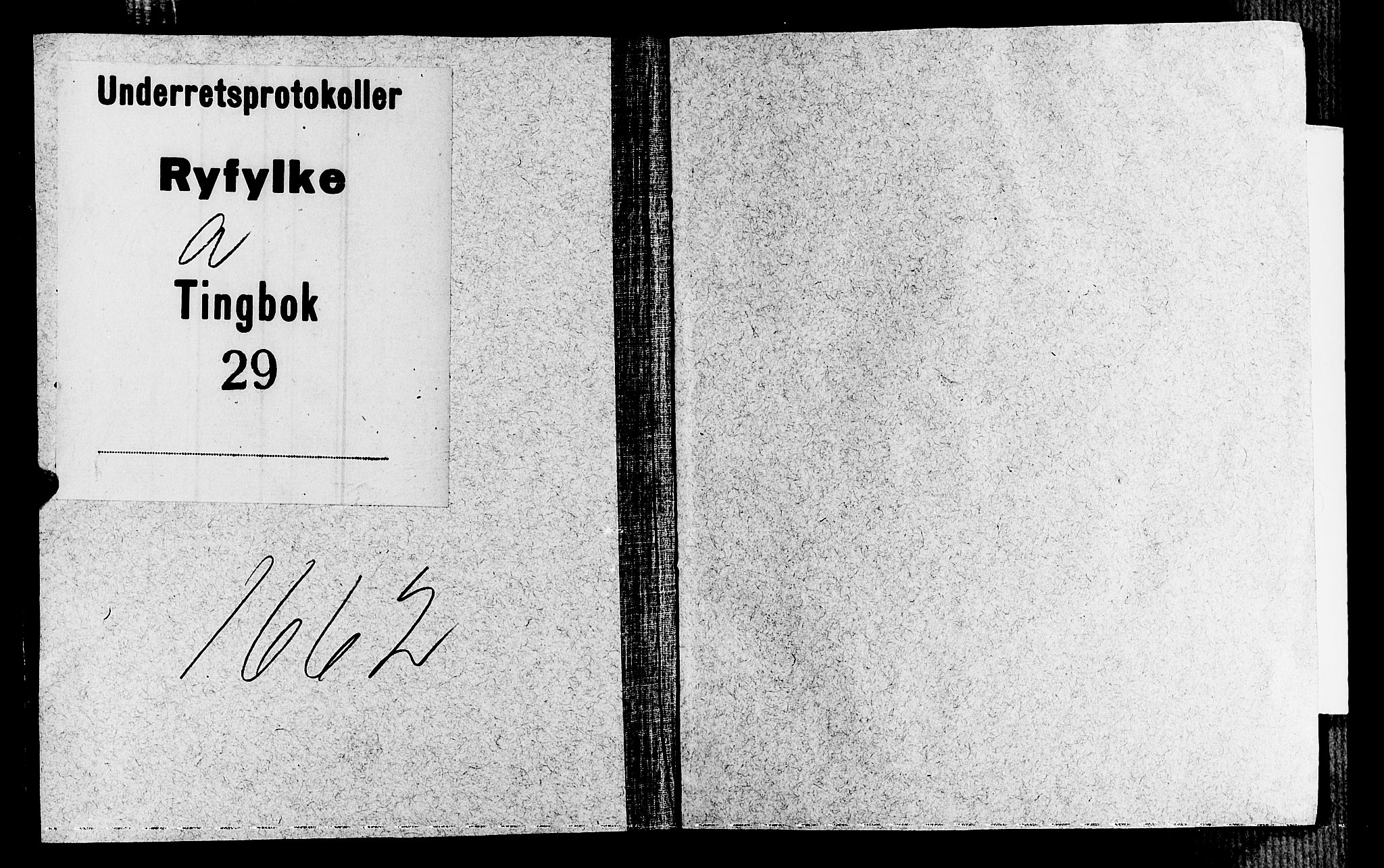 Ryfylke tingrett, AV/SAST-A-100055/001/I/IB/IBA/L0029: Tingbok, Ryfylke, 1662