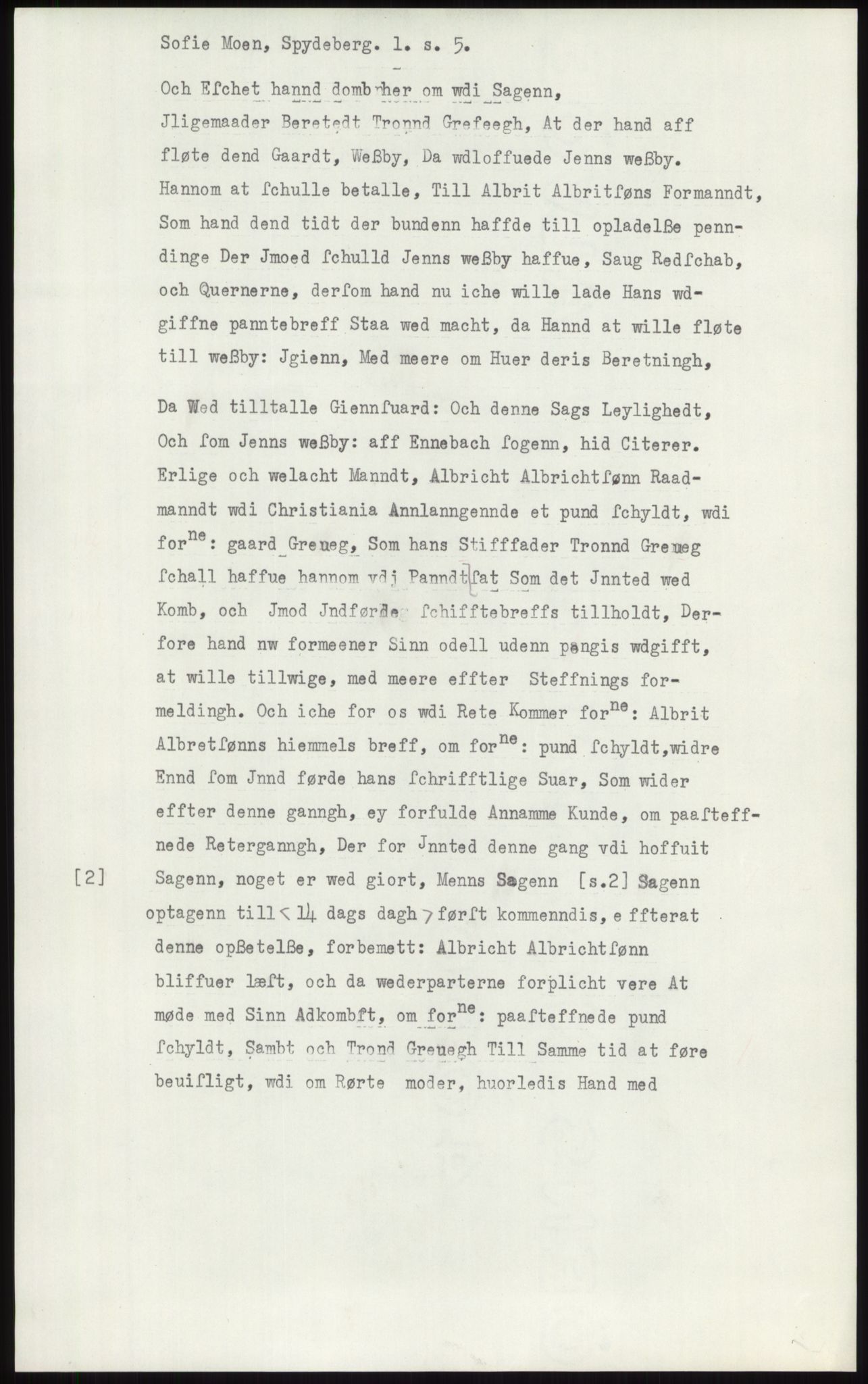 Samlinger til kildeutgivelse, Diplomavskriftsamlingen, AV/RA-EA-4053/H/Ha, p. 592