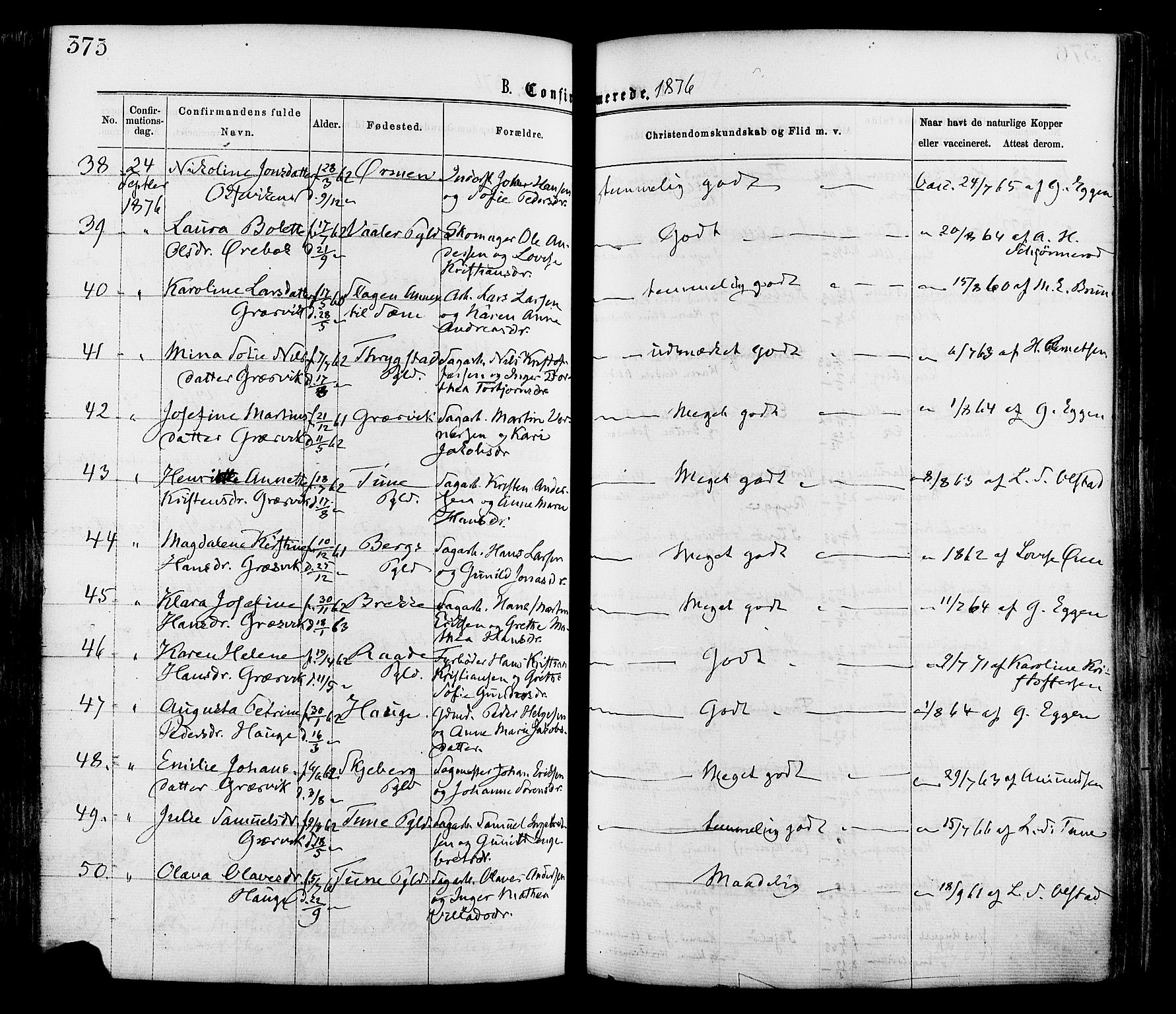 Onsøy prestekontor Kirkebøker, AV/SAO-A-10914/F/Fa/L0004: Parish register (official) no. I 4, 1861-1877, p. 375