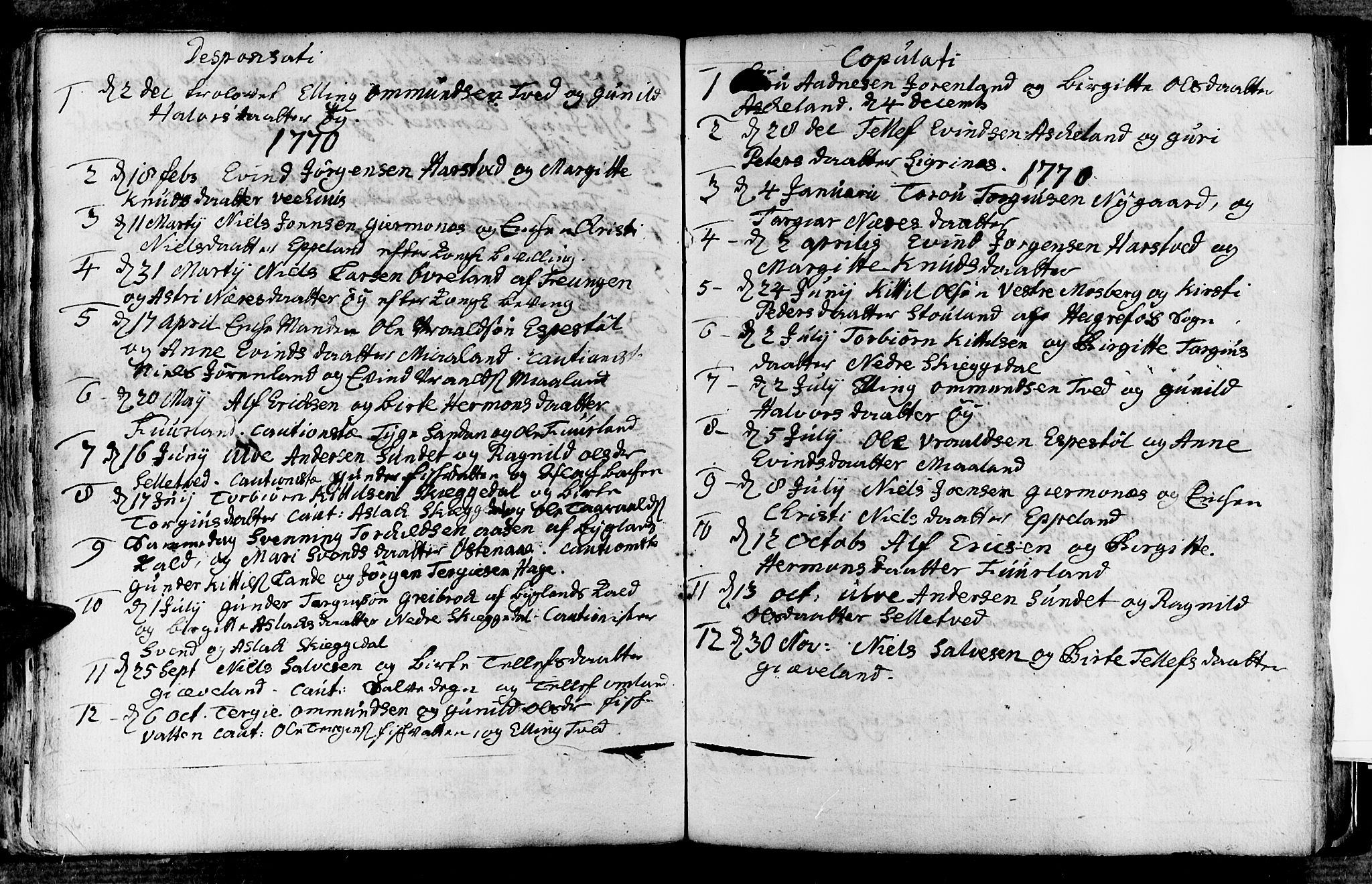 Åmli sokneprestkontor, AV/SAK-1111-0050/F/Fa/Fac/L0003: Parish register (official) no. A 3, 1756-1775, p. 186-187