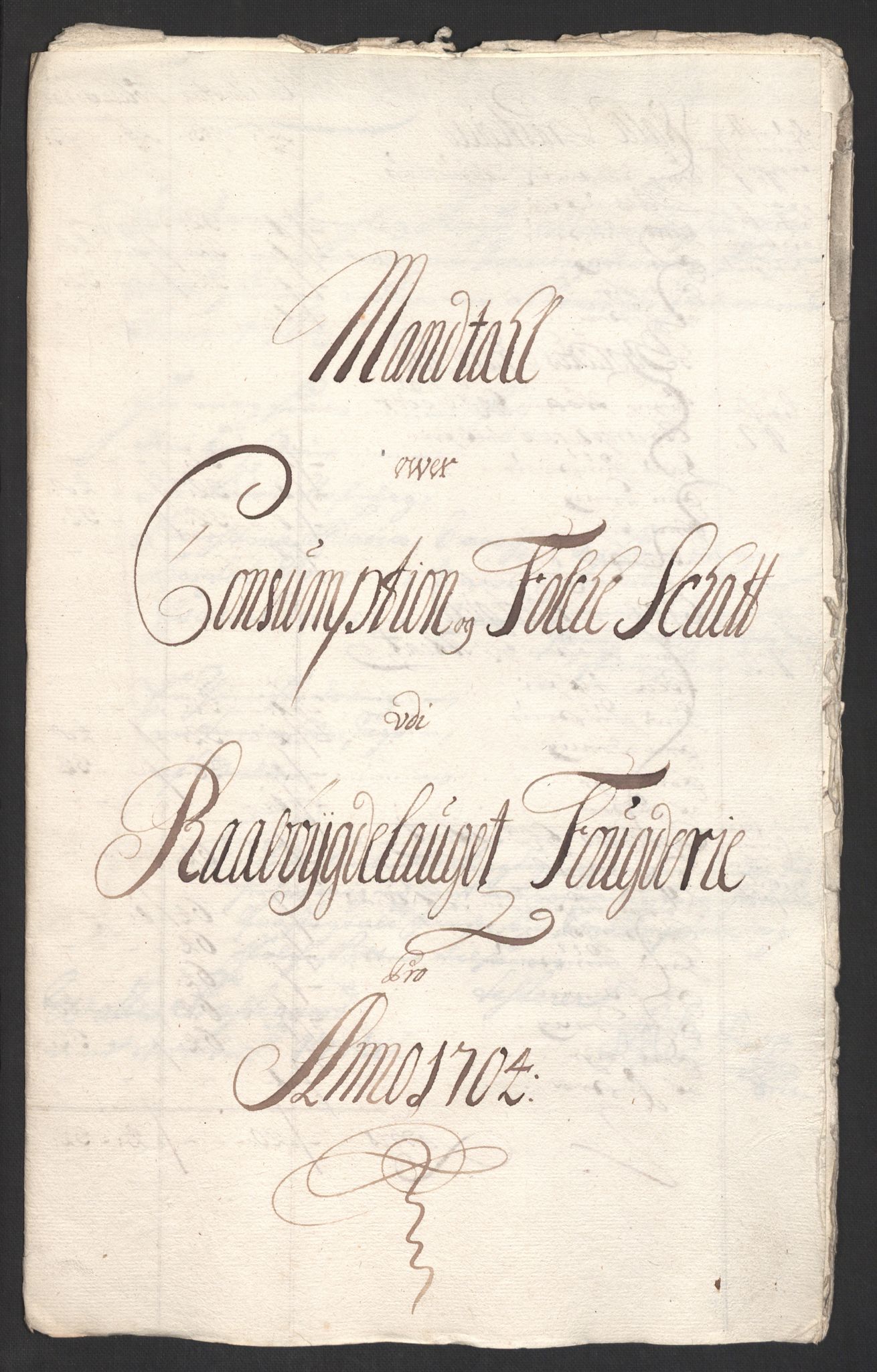 Rentekammeret inntil 1814, Reviderte regnskaper, Fogderegnskap, RA/EA-4092/R40/L2447: Fogderegnskap Råbyggelag, 1703-1705, p. 280