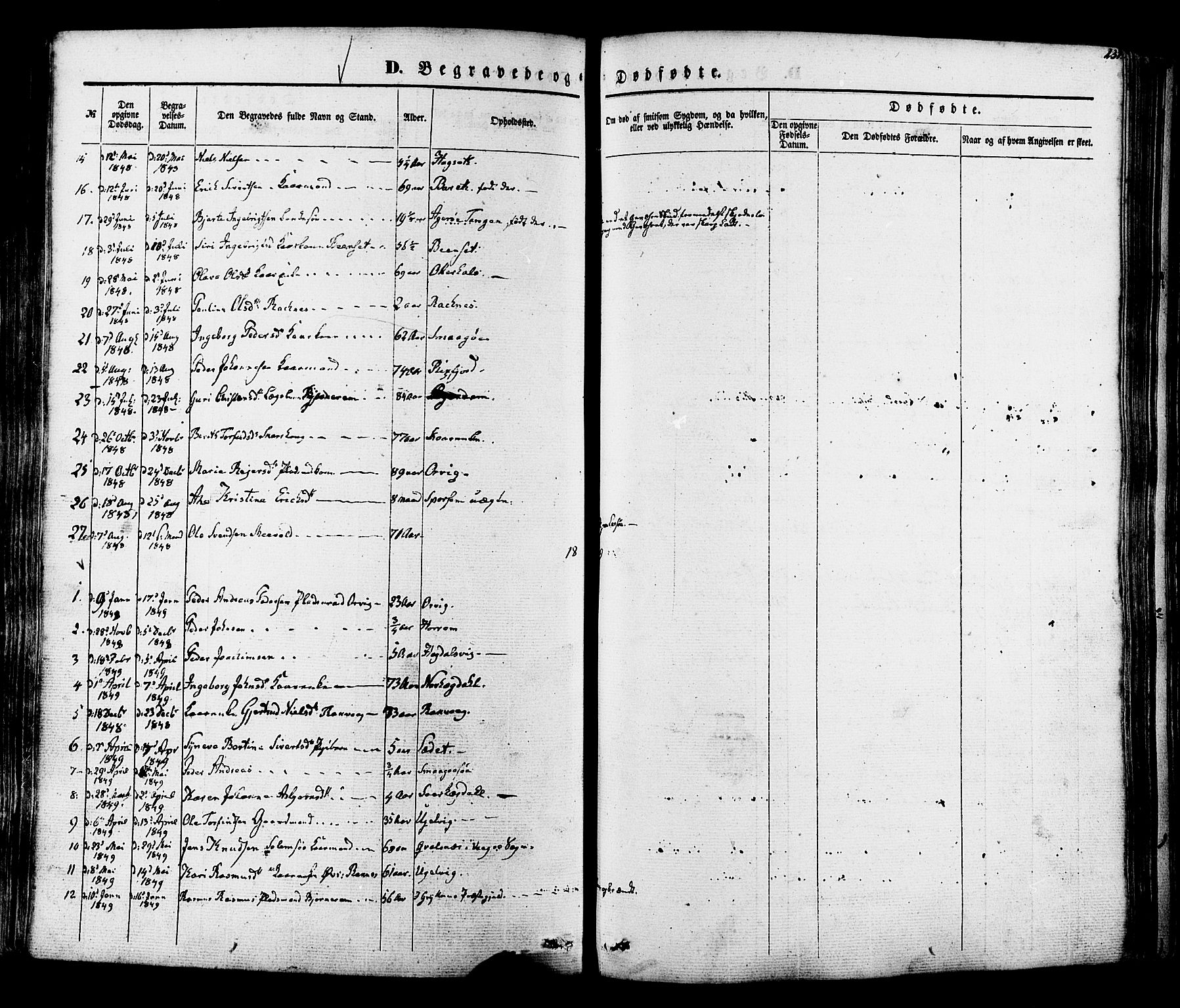 Ministerialprotokoller, klokkerbøker og fødselsregistre - Møre og Romsdal, SAT/A-1454/560/L0719: Parish register (official) no. 560A03, 1845-1872, p. 237