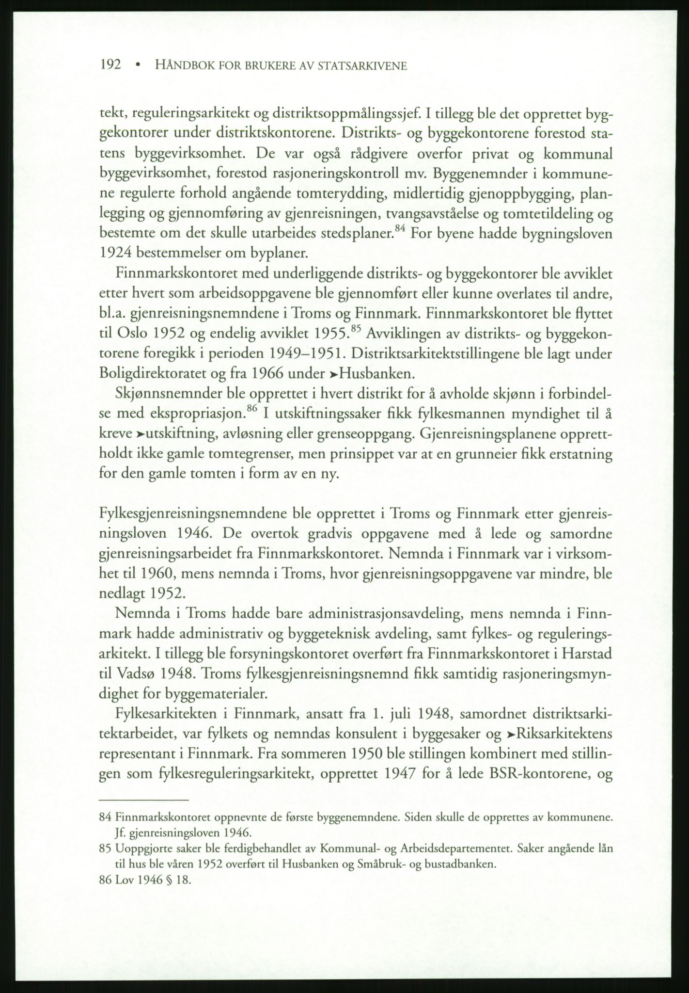 Publikasjoner utgitt av Arkivverket, PUBL/PUBL-001/B/0019: Liv Mykland: Håndbok for brukere av statsarkivene (2005), 2005, p. 192