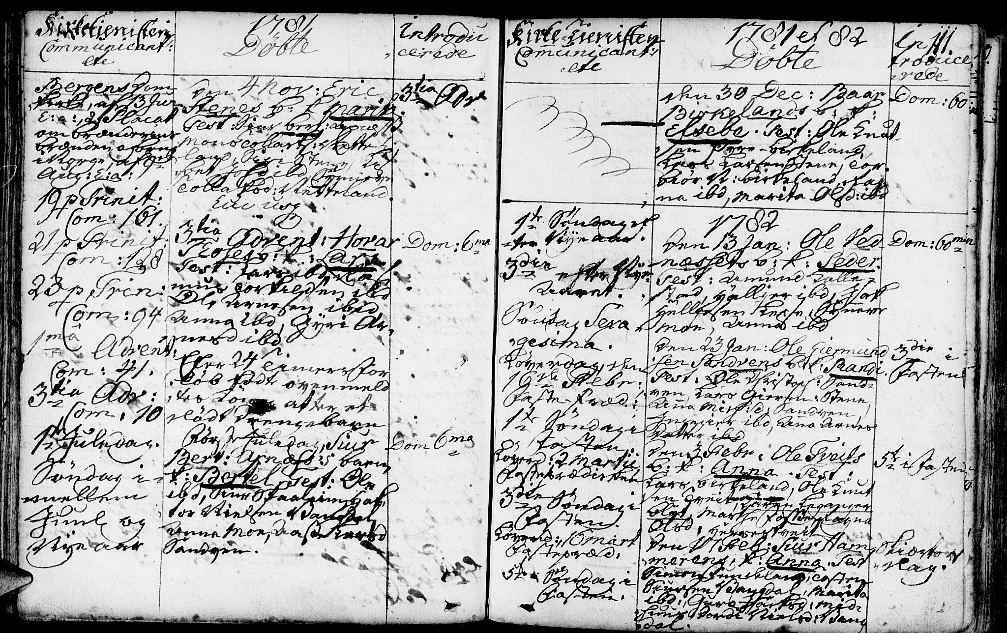 Kvam sokneprestembete, SAB/A-76201/H/Haa: Parish register (official) no. A 3, 1743-1795, p. 111