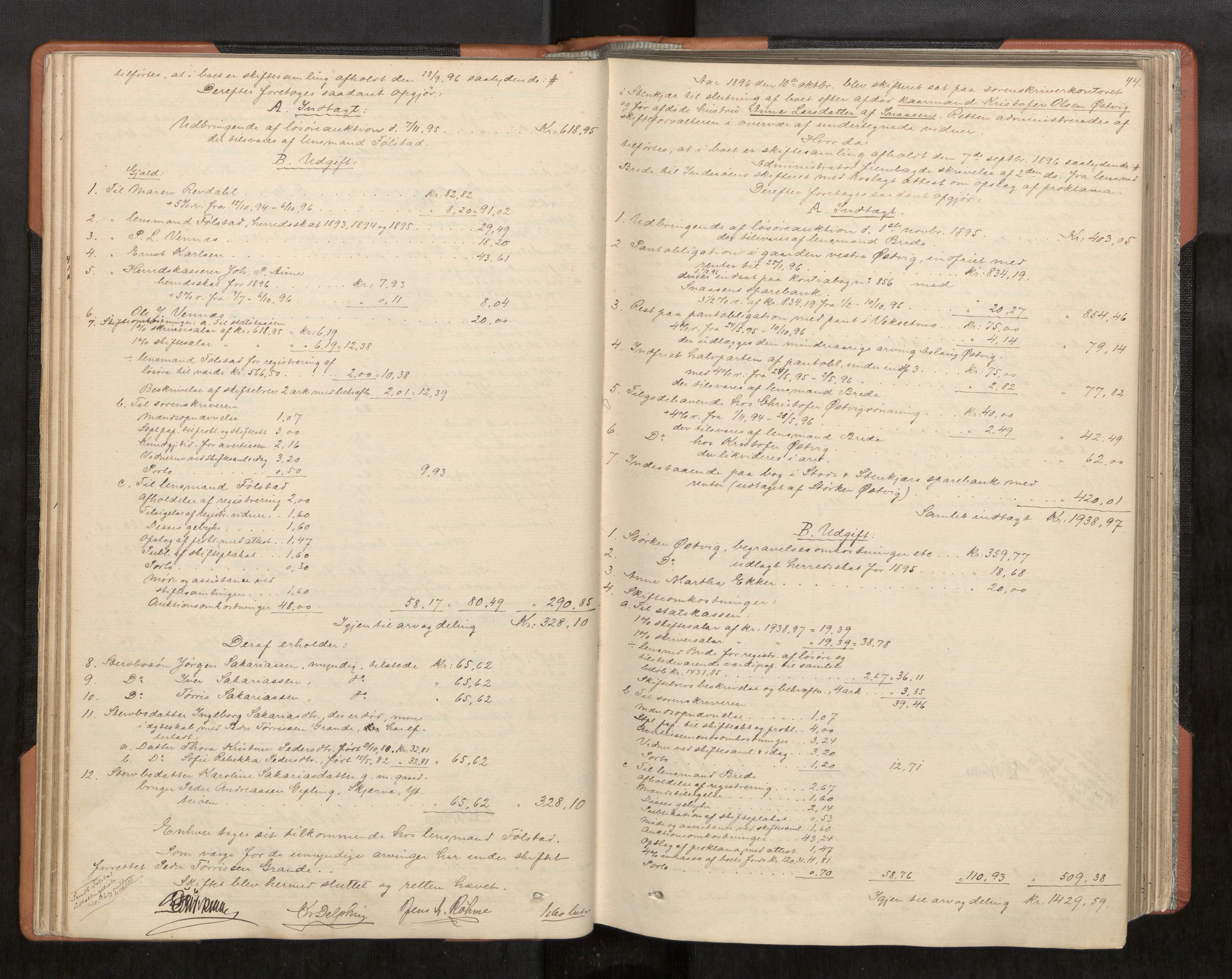 Inderøy sorenskriveri, AV/SAT-A-4147/1/3/3A/L0030: Skifteslutningsprotokoll 5, 1895-1904, p. 44