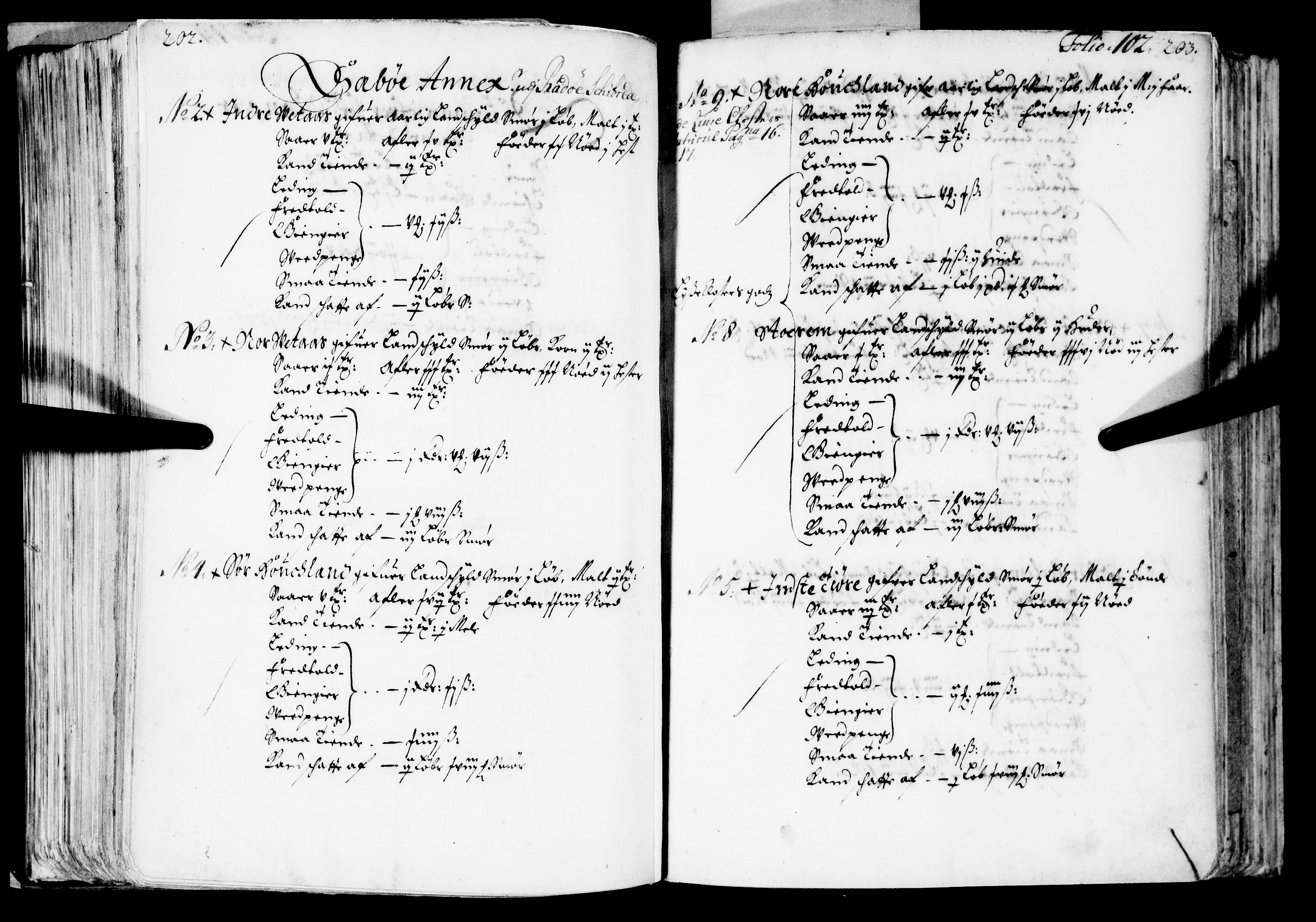 Rentekammeret inntil 1814, Realistisk ordnet avdeling, AV/RA-EA-4070/N/Nb/Nba/L0039: Nordhordland fogderi, 1667, p. 101b-102a