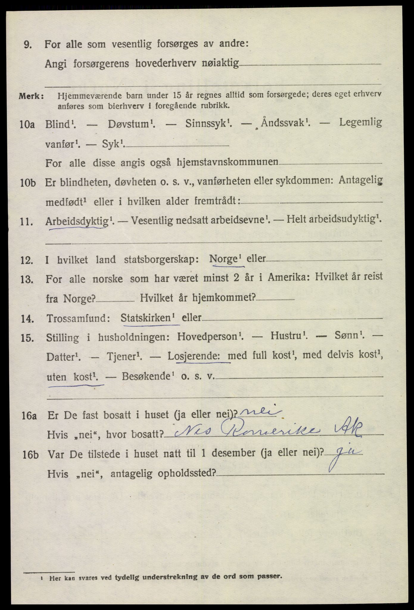 SAH, 1920 census for Sør-Odal, 1920, p. 12130