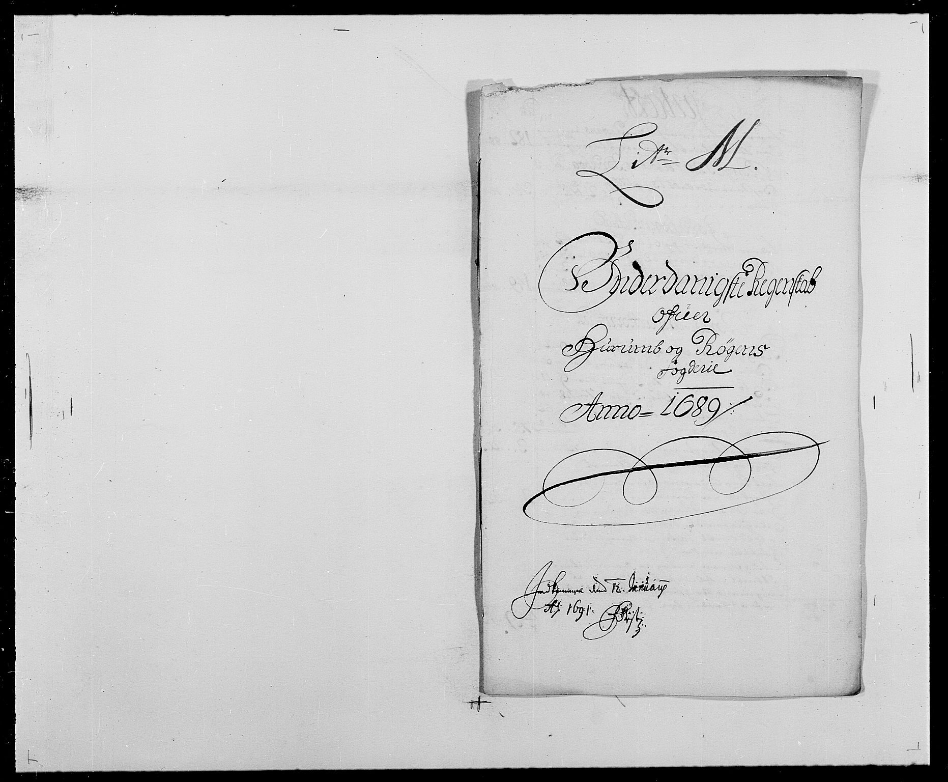 Rentekammeret inntil 1814, Reviderte regnskaper, Fogderegnskap, RA/EA-4092/R29/L1693: Fogderegnskap Hurum og Røyken, 1688-1693, p. 85