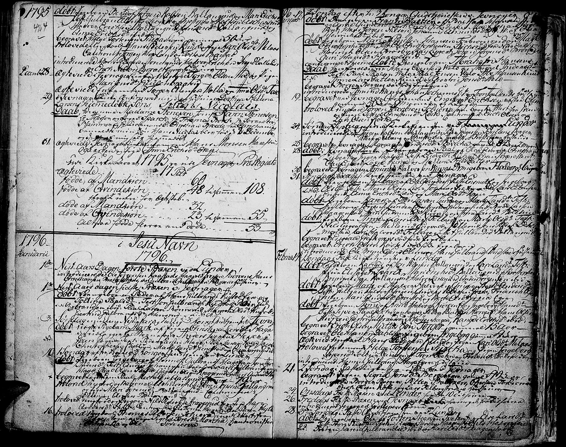 Jevnaker prestekontor, SAH/PREST-116/H/Ha/Haa/L0003: Parish register (official) no. 3, 1752-1799, p. 424-425