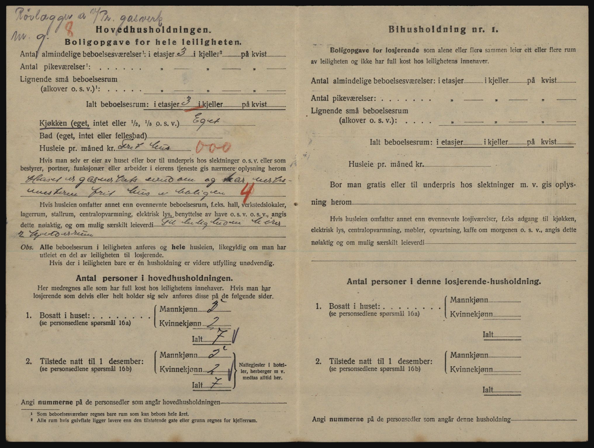 SATØ, 1920 census for Tromsø, 1920, p. 6626