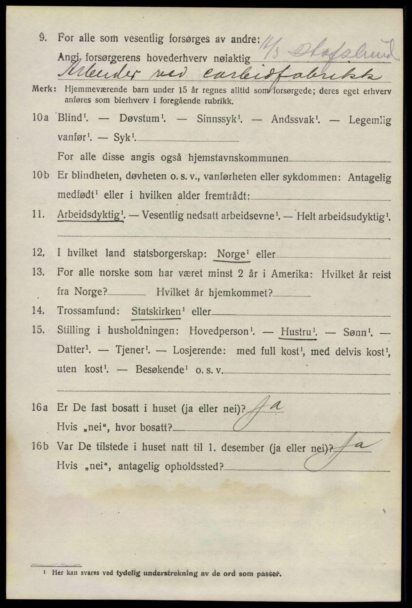 SAO, 1920 census for Tune, 1920, p. 8035