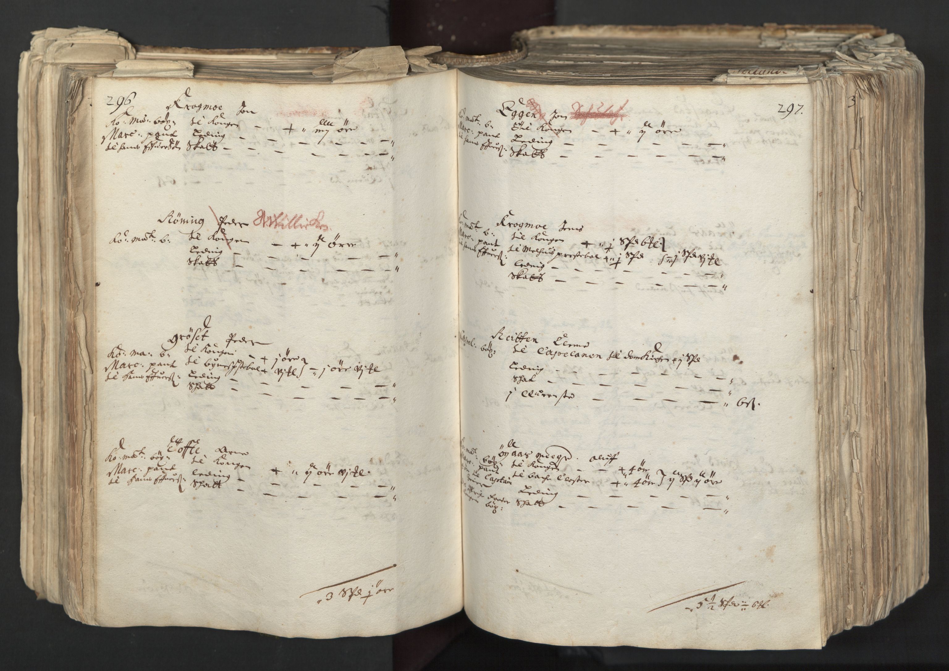 Rentekammeret inntil 1814, Realistisk ordnet avdeling, AV/RA-EA-4070/L/L0027: Trondheim lagdømme:, 1661, p. 296-297