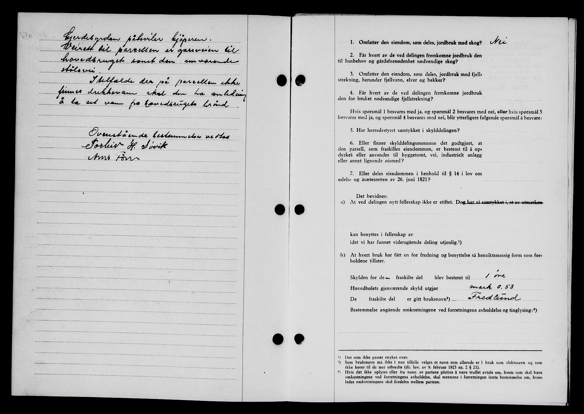 Karmsund sorenskriveri, SAST/A-100311/01/II/IIB/L0075: Mortgage book no. 56A, 1941-1941, Diary no: : 1389/1941