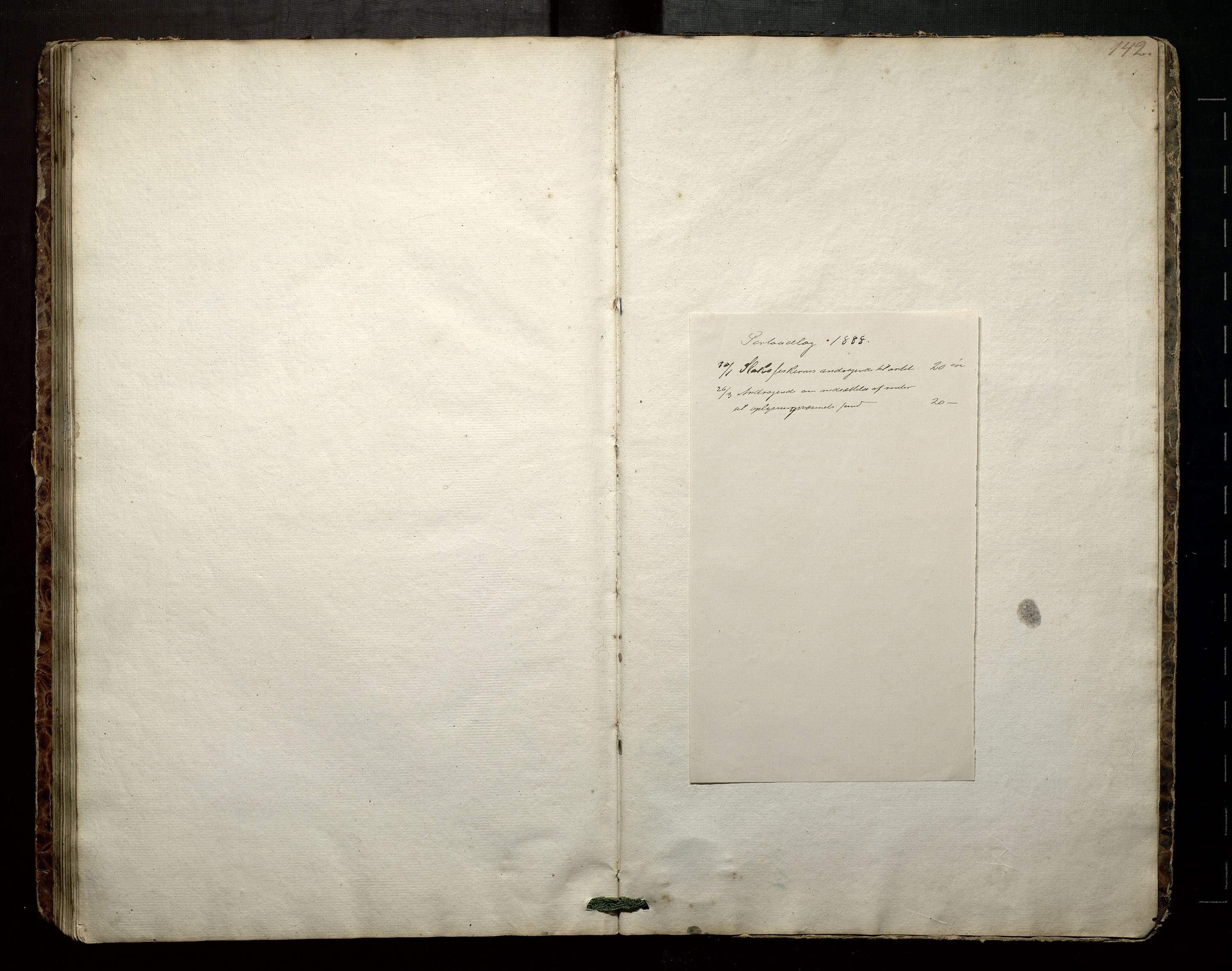 Finnaas kommune. Formannskapet, IKAH/1218a-021/C/Ca/L0001: Postjournal for formannskapet, 1838-1892, p. 146