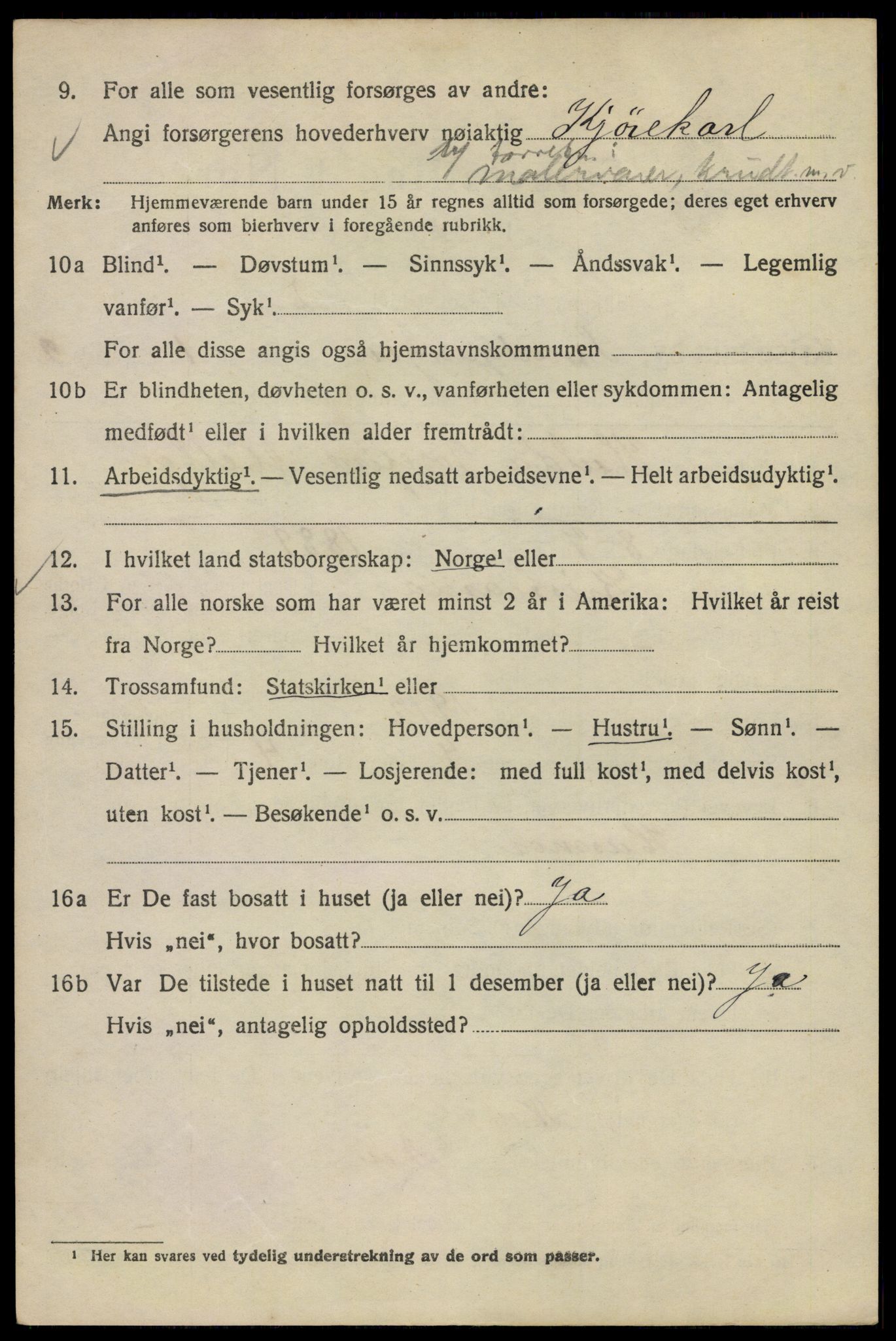 SAO, 1920 census for Kristiania, 1920, p. 519152