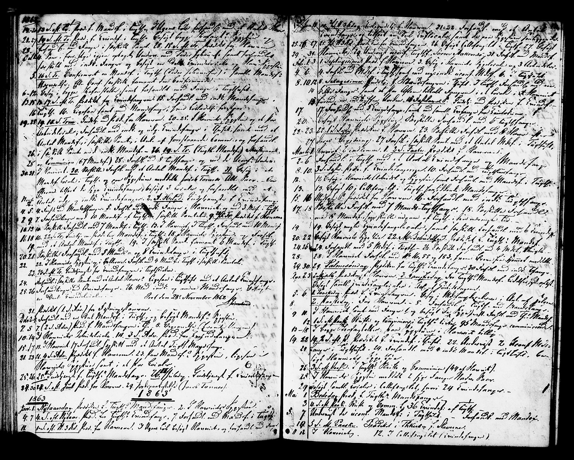 Ministerialprotokoller, klokkerbøker og fødselsregistre - Sør-Trøndelag, SAT/A-1456/624/L0481: Parish register (official) no. 624A02, 1841-1869, p. 49