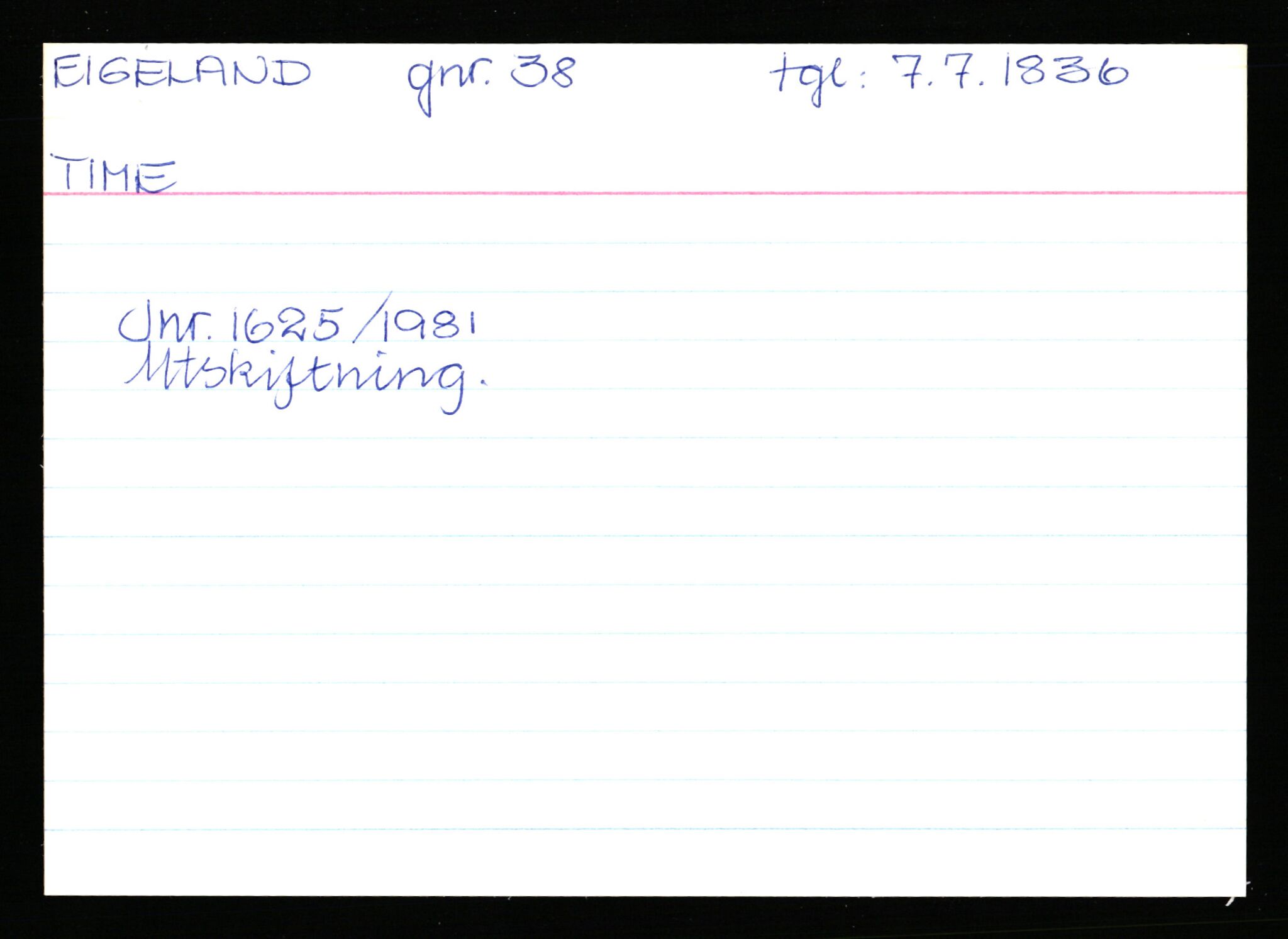 Statsarkivet i Stavanger, AV/SAST-A-101971/03/Y/Yk/L0008: Registerkort sortert etter gårdsnavn: Eig - Erlien, 1750-1930, p. 196