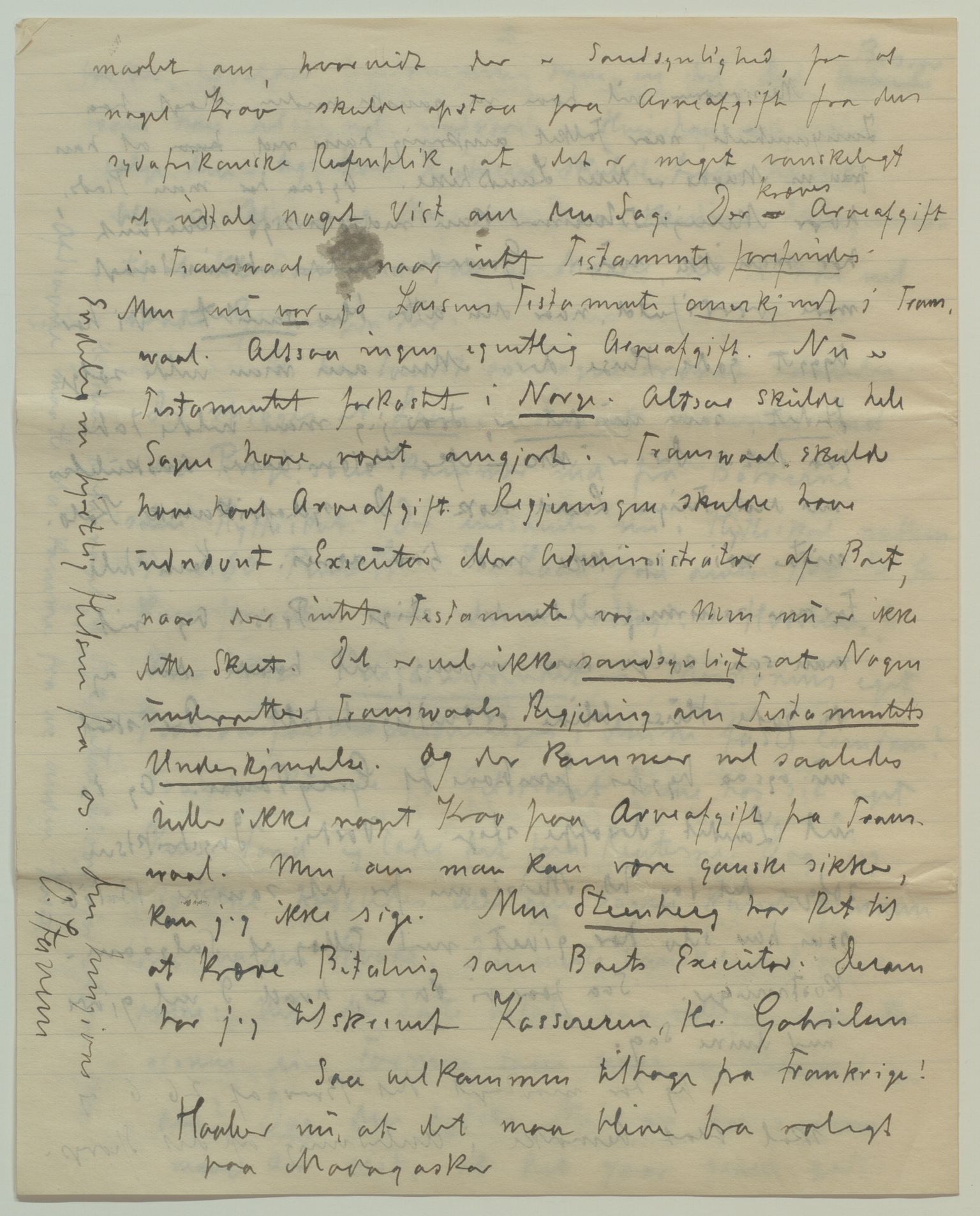 Det Norske Misjonsselskap - hovedadministrasjonen, VID/MA-A-1045/D/Da/Daa/L0041/0013: Konferansereferat og årsberetninger / Konferansereferat fra Sør-Afrika., 1897