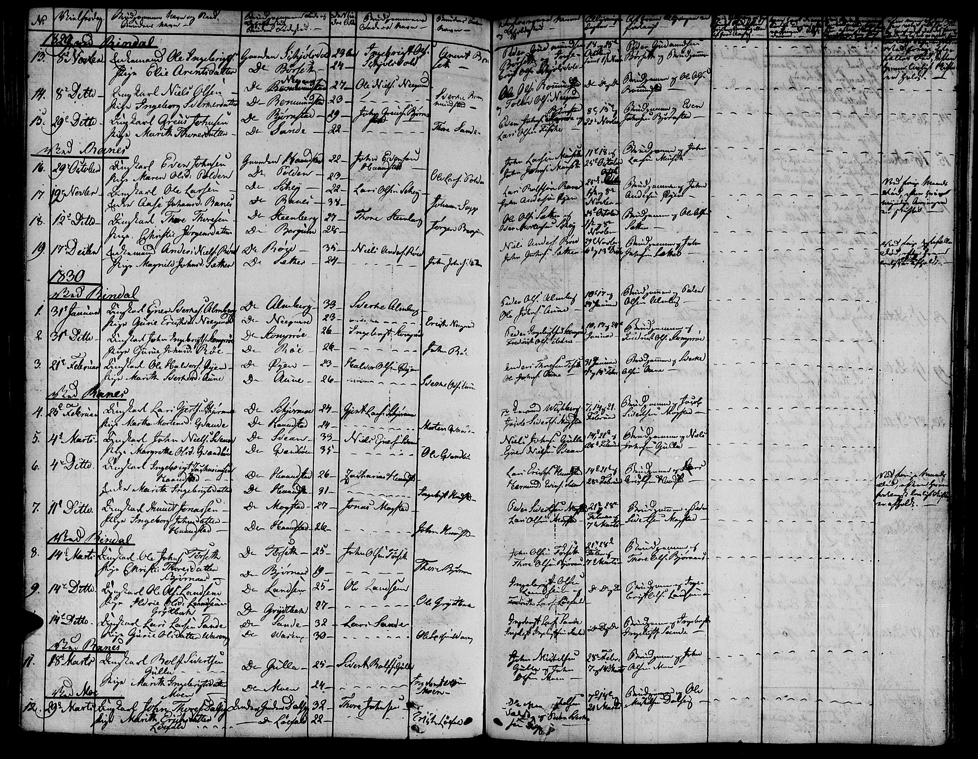 Ministerialprotokoller, klokkerbøker og fødselsregistre - Møre og Romsdal, SAT/A-1454/595/L1042: Parish register (official) no. 595A04, 1829-1843, p. 302