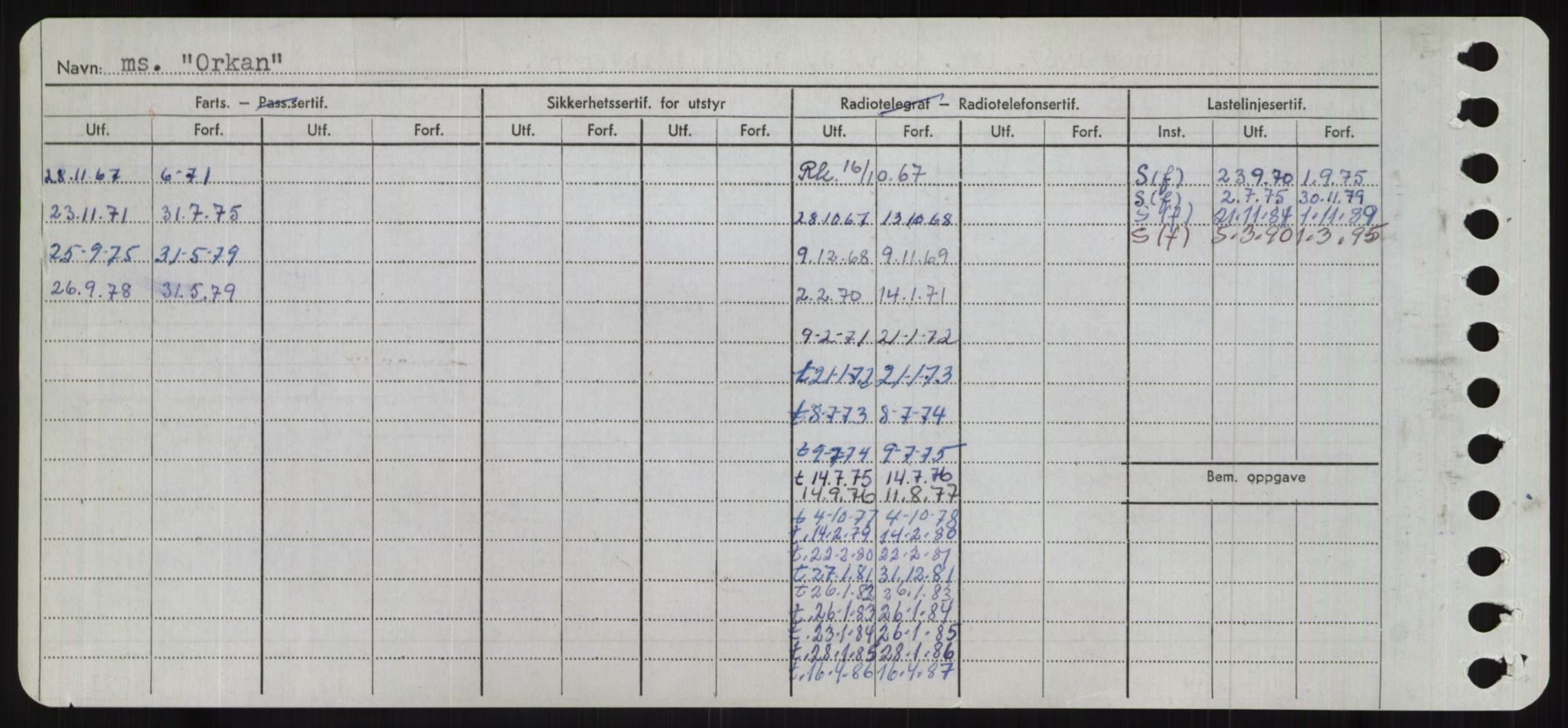 Sjøfartsdirektoratet med forløpere, Skipsmålingen, AV/RA-S-1627/H/Ha/L0004/0002: Fartøy, Mas-R / Fartøy, Odin-R, p. 126