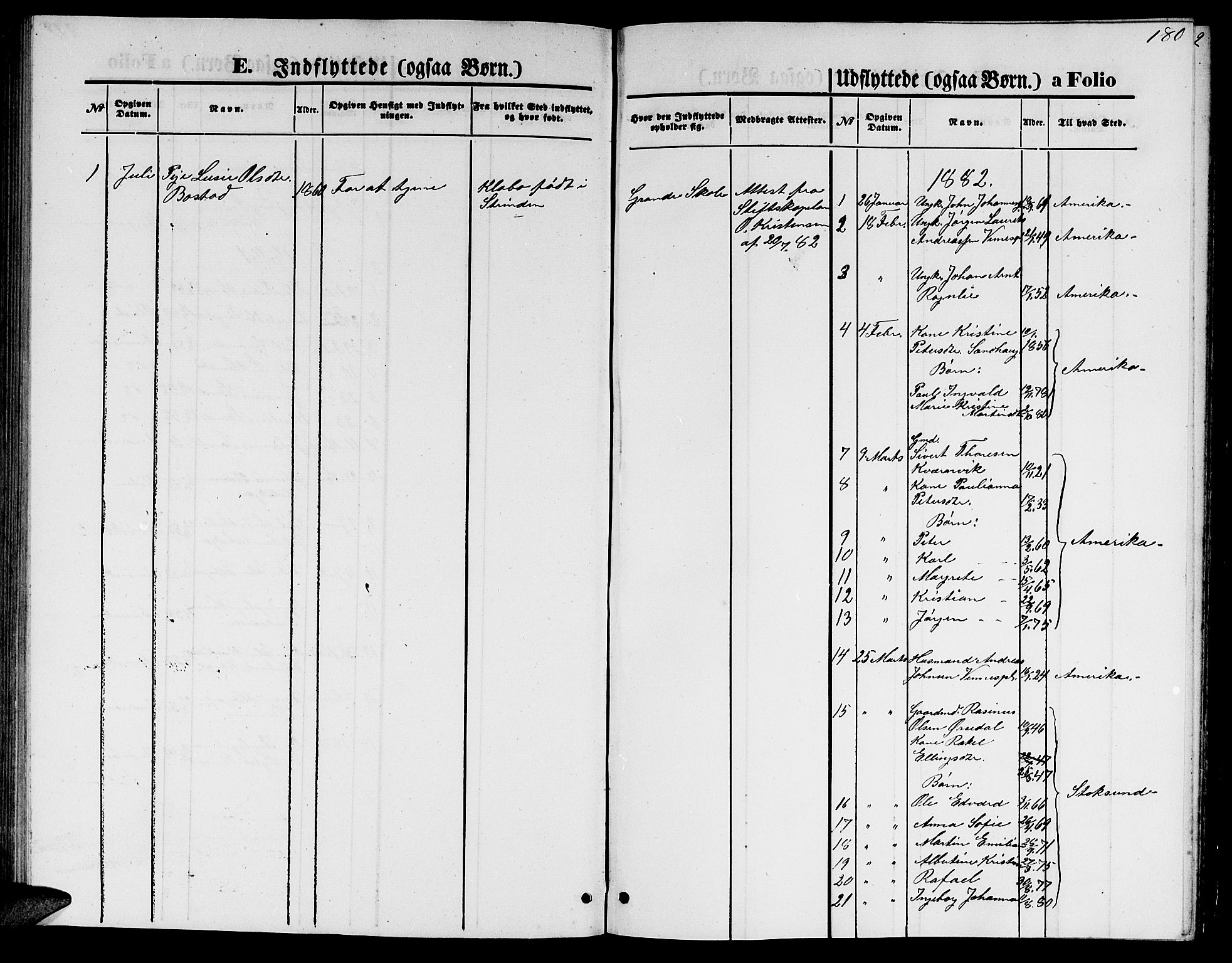 Ministerialprotokoller, klokkerbøker og fødselsregistre - Nord-Trøndelag, SAT/A-1458/744/L0422: Parish register (copy) no. 744C01, 1871-1885, p. 180