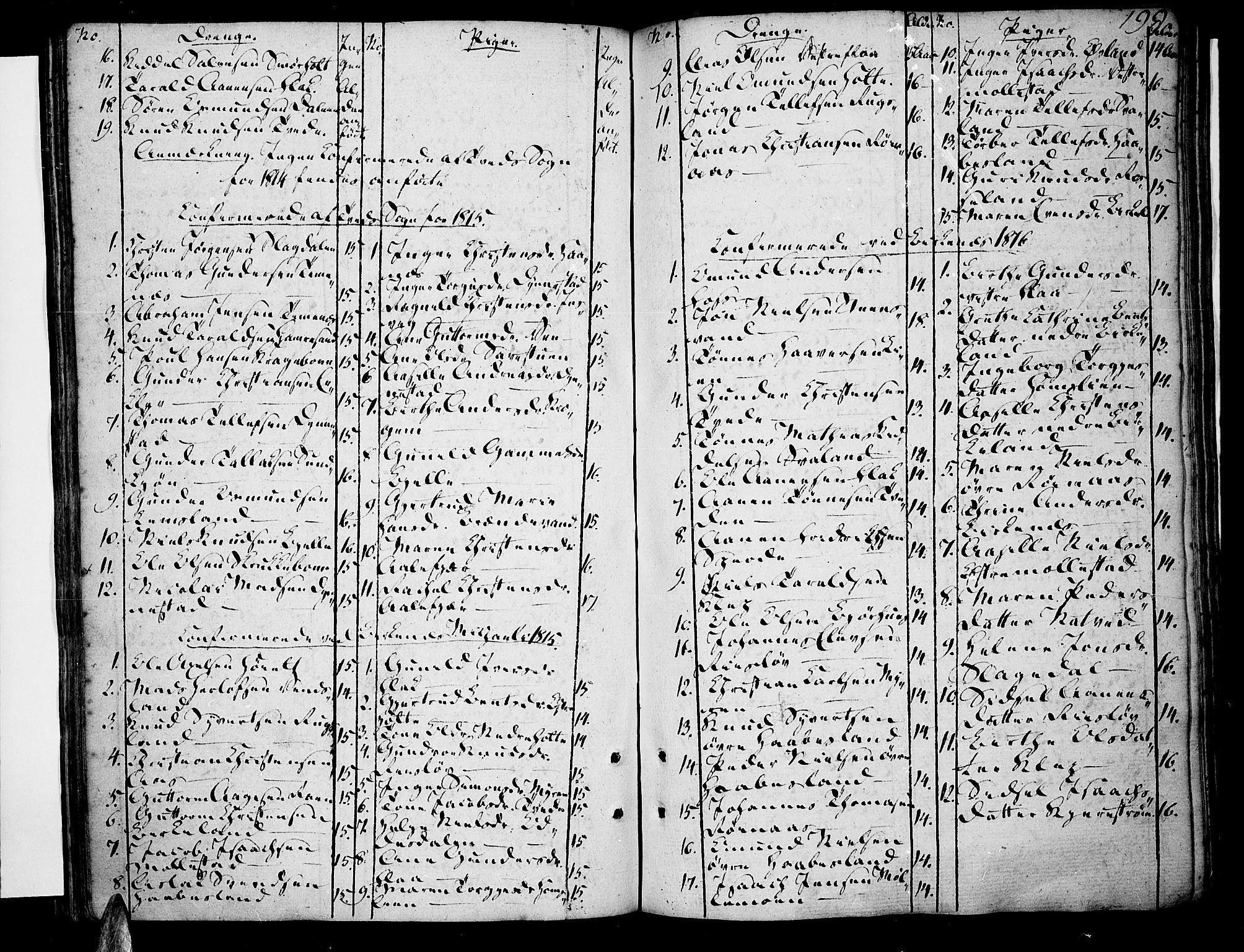 Tveit sokneprestkontor, SAK/1111-0043/F/Fa/L0001: Parish register (official) no. A 1, 1794-1819, p. 199