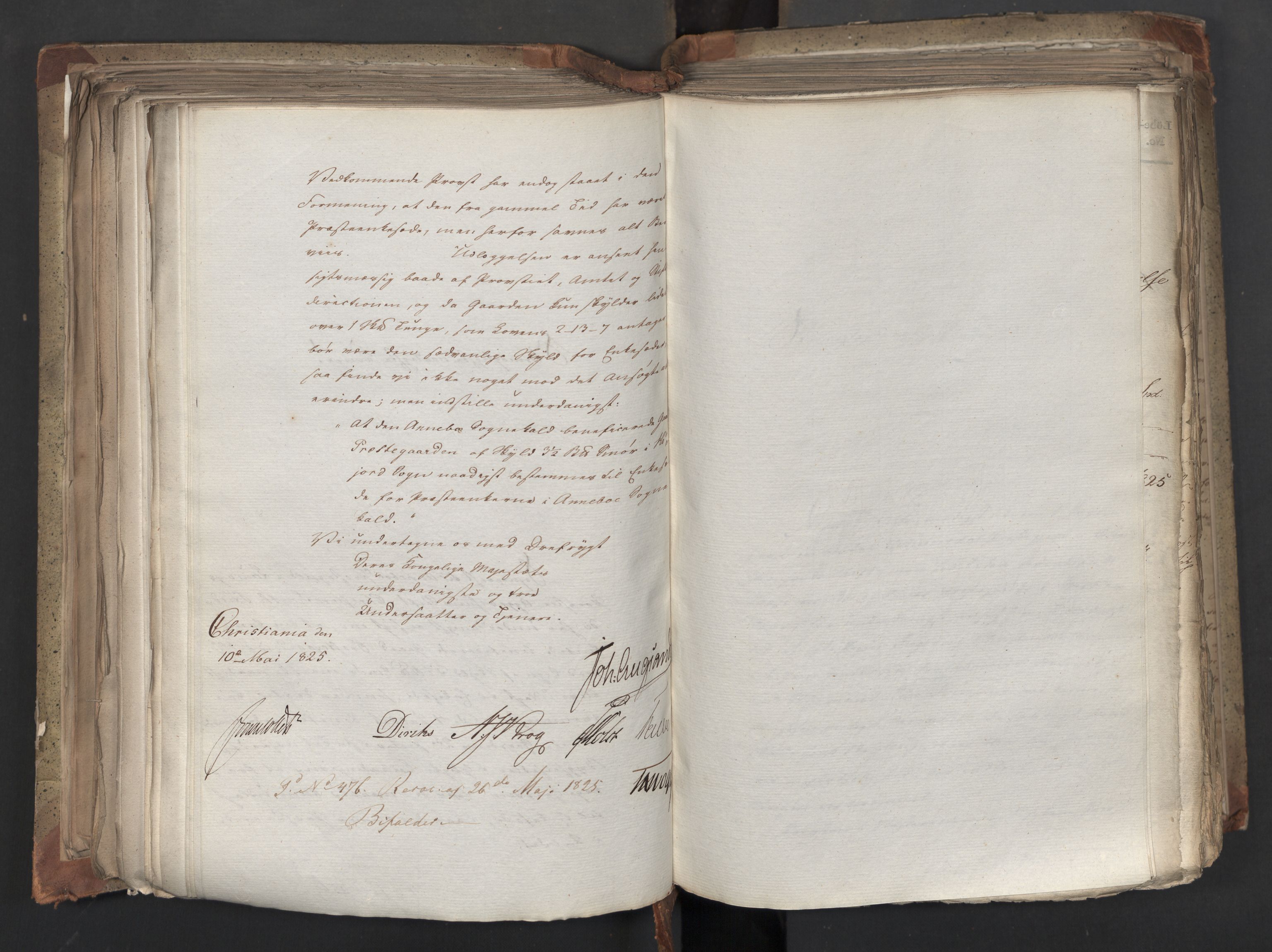 Statsrådsavdelingen i Stockholm, AV/RA-S-1003/D/Da/L0042: Regjeringsinnstillinger nr. 2467-2705, 1825, p. 307