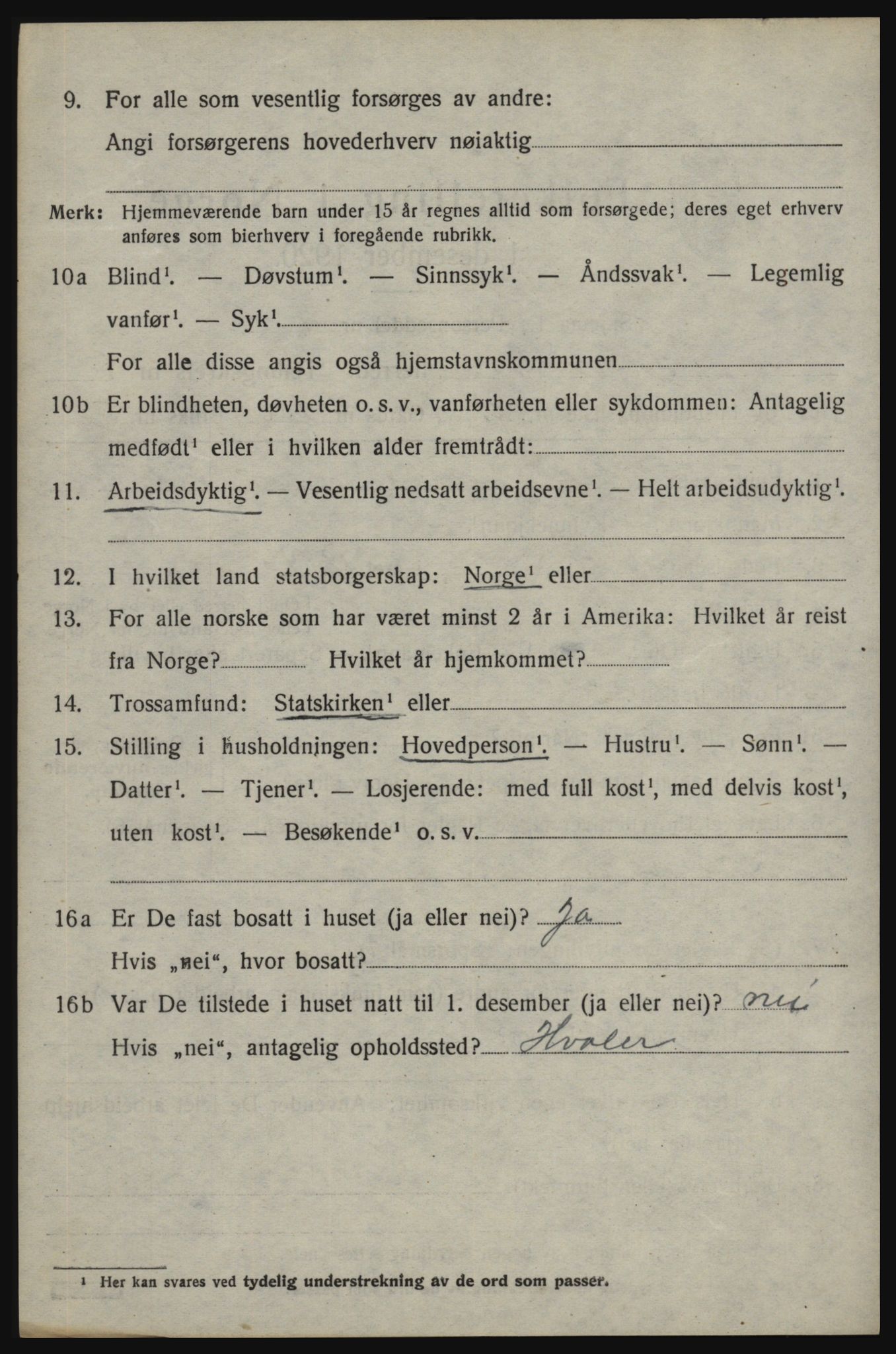 SAO, 1920 census for Skjeberg, 1920, p. 5970