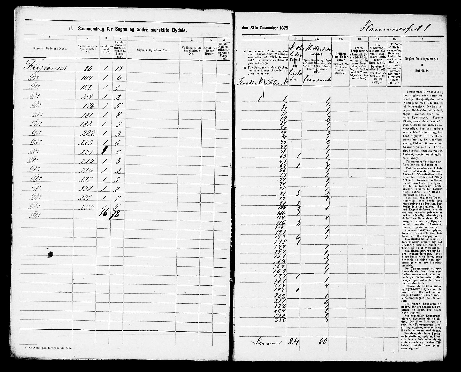 SATØ, 1900 census for Hammerfest, 1900, p. 34